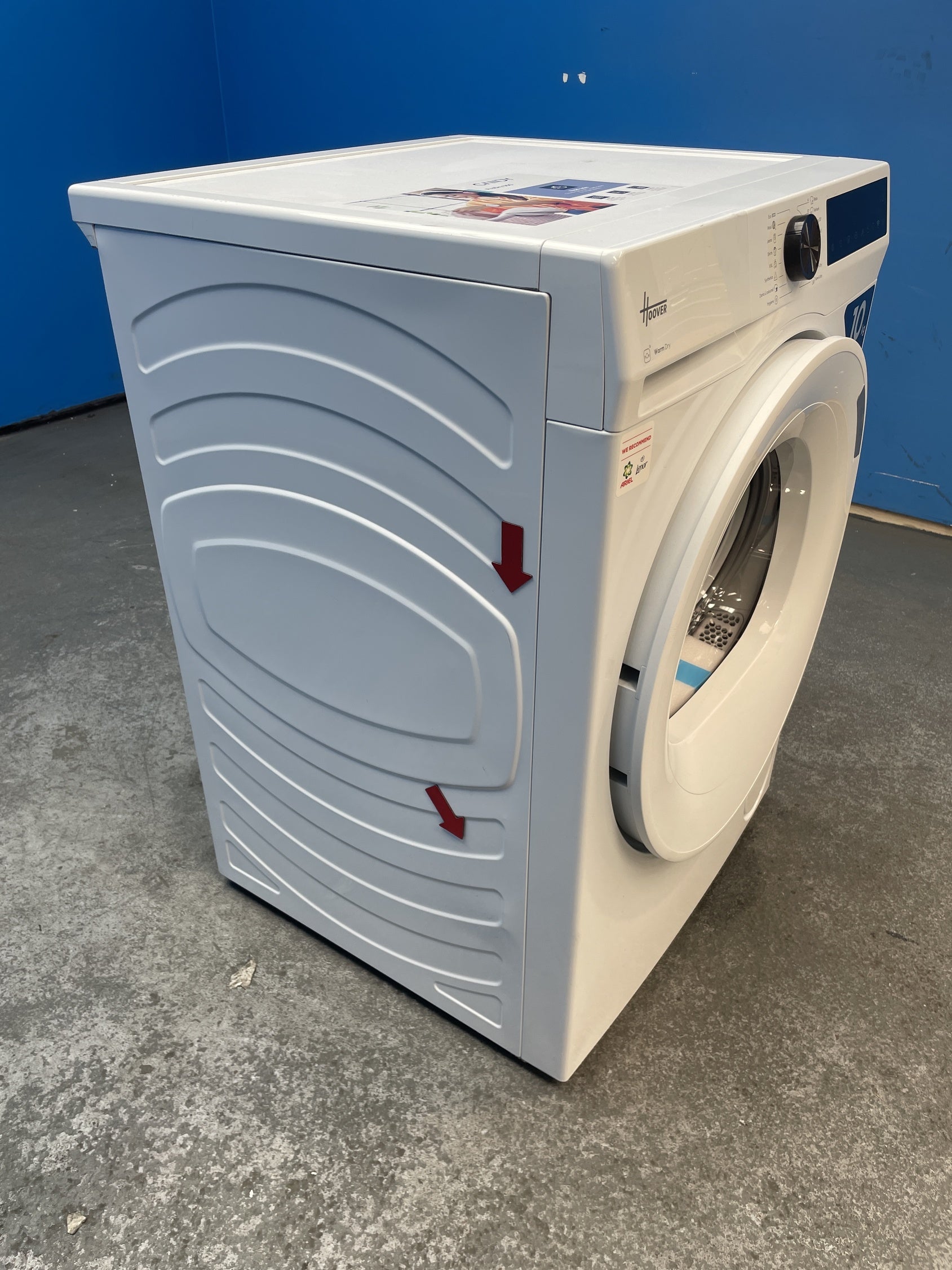 #GRC-155-822 - Hoover HBR 10N2X-80 10kg Heat Pump Tumble Dryer