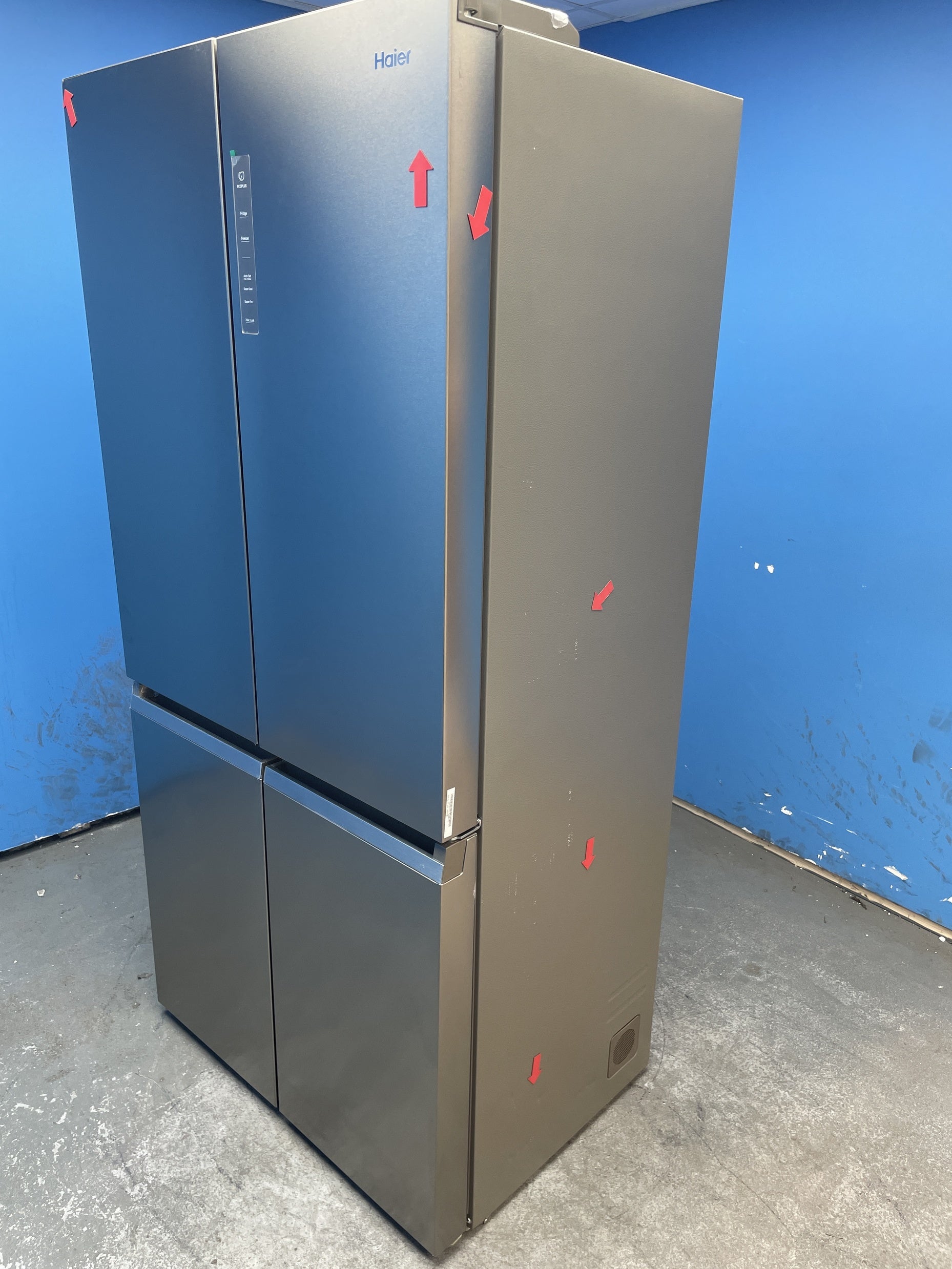 #GRC-157-886 - Haier HCR5919ENMP Cube 90 Series 5 Multi-Door Fridge Freezer