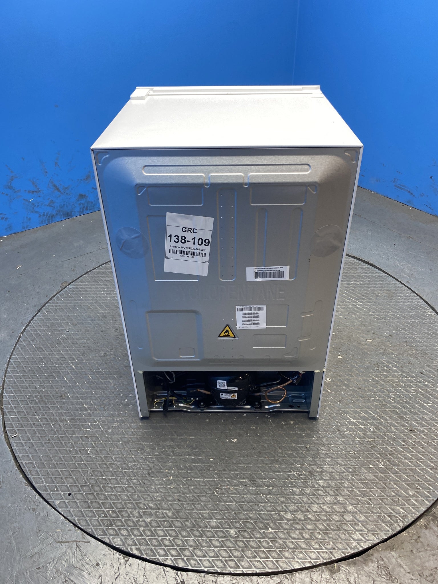 Hoover H-FREEZE 300 MINI HONUQ2L58EWK Under Counter Freezer