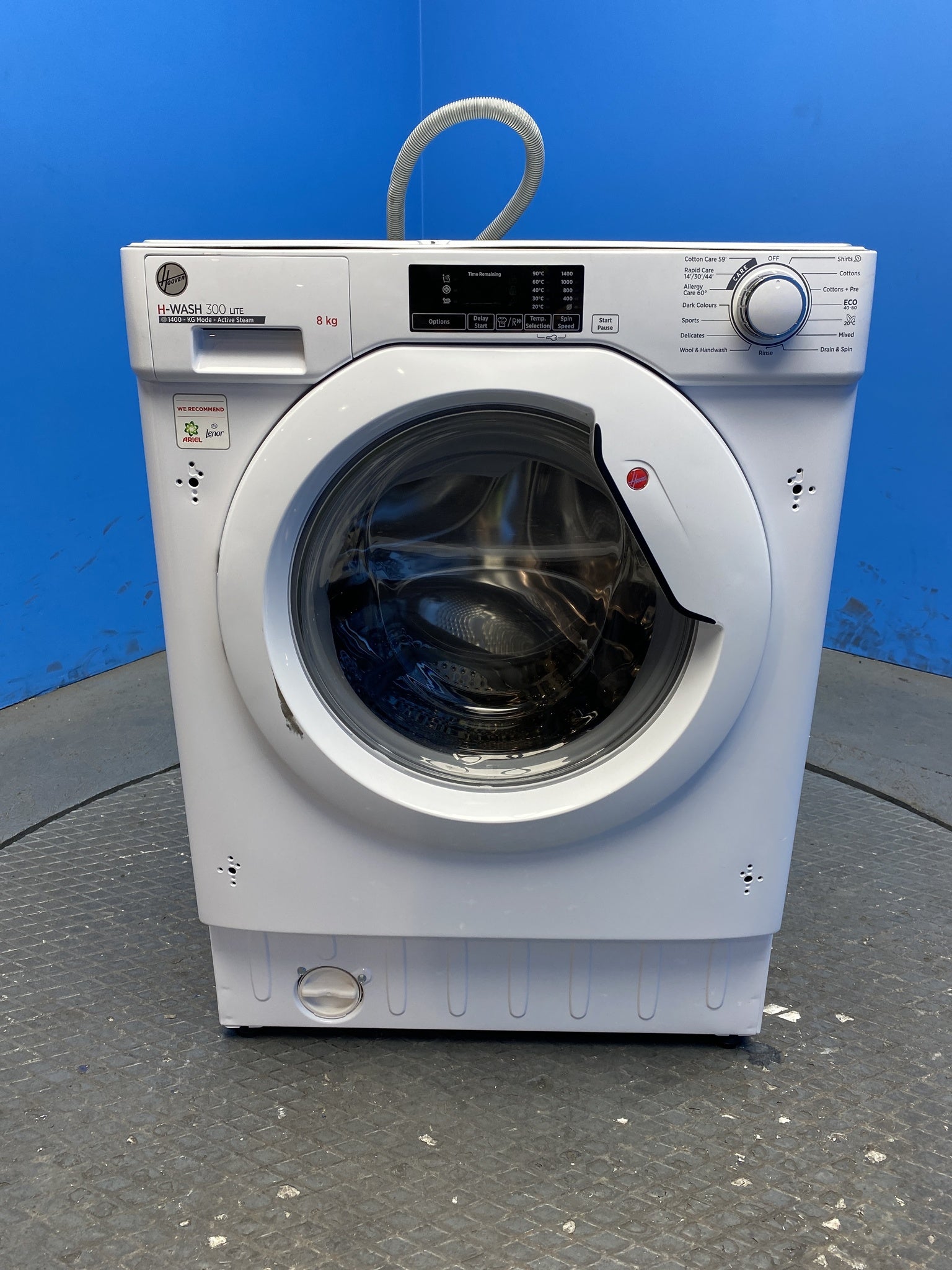 Hoover HBWS48D1W4 Integrated  8kg 1400 Spin Washing Machine