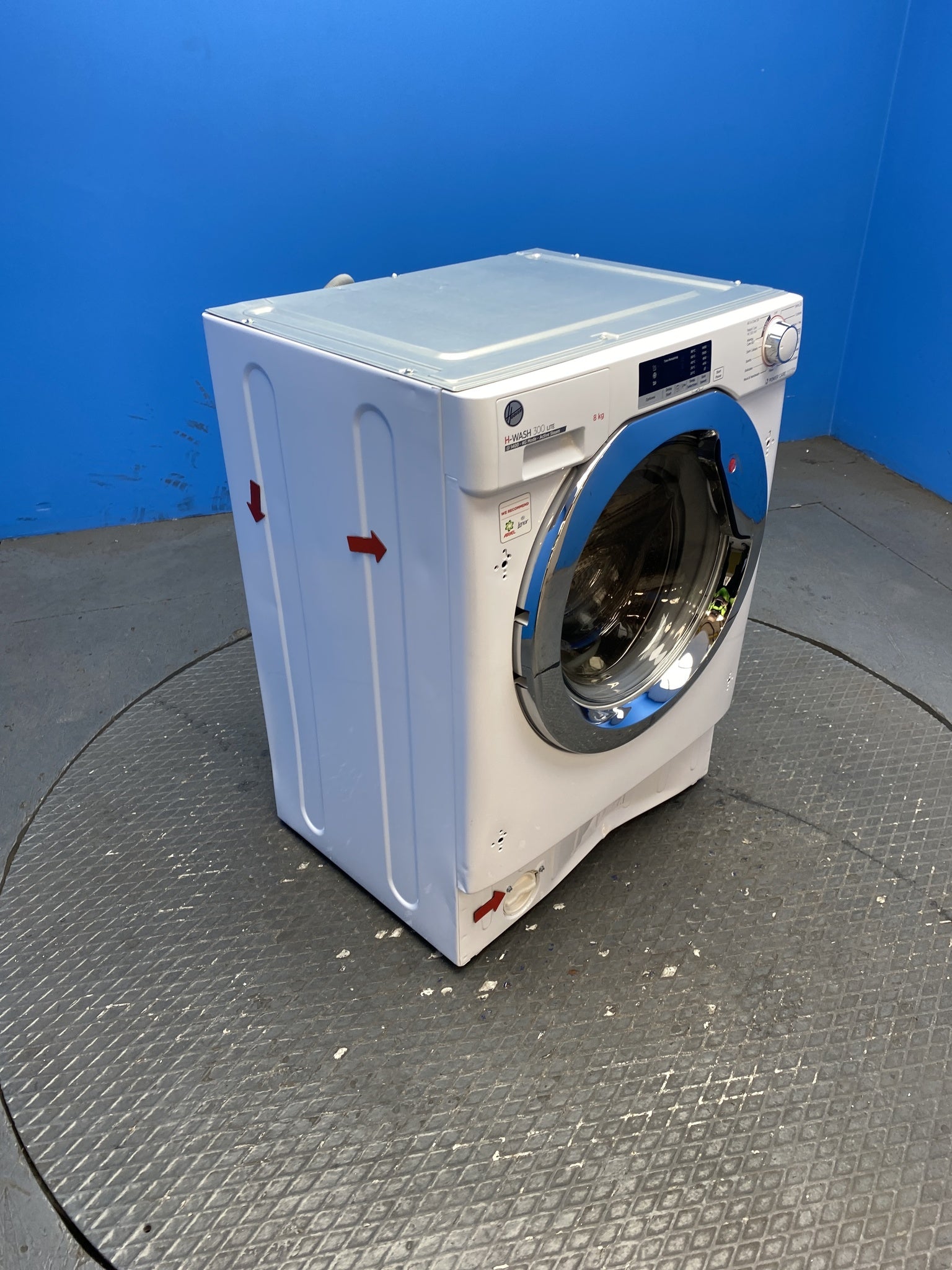 Hoover HBWS48D2ACE Integrated 8kg 1400 Spin Washing Machine