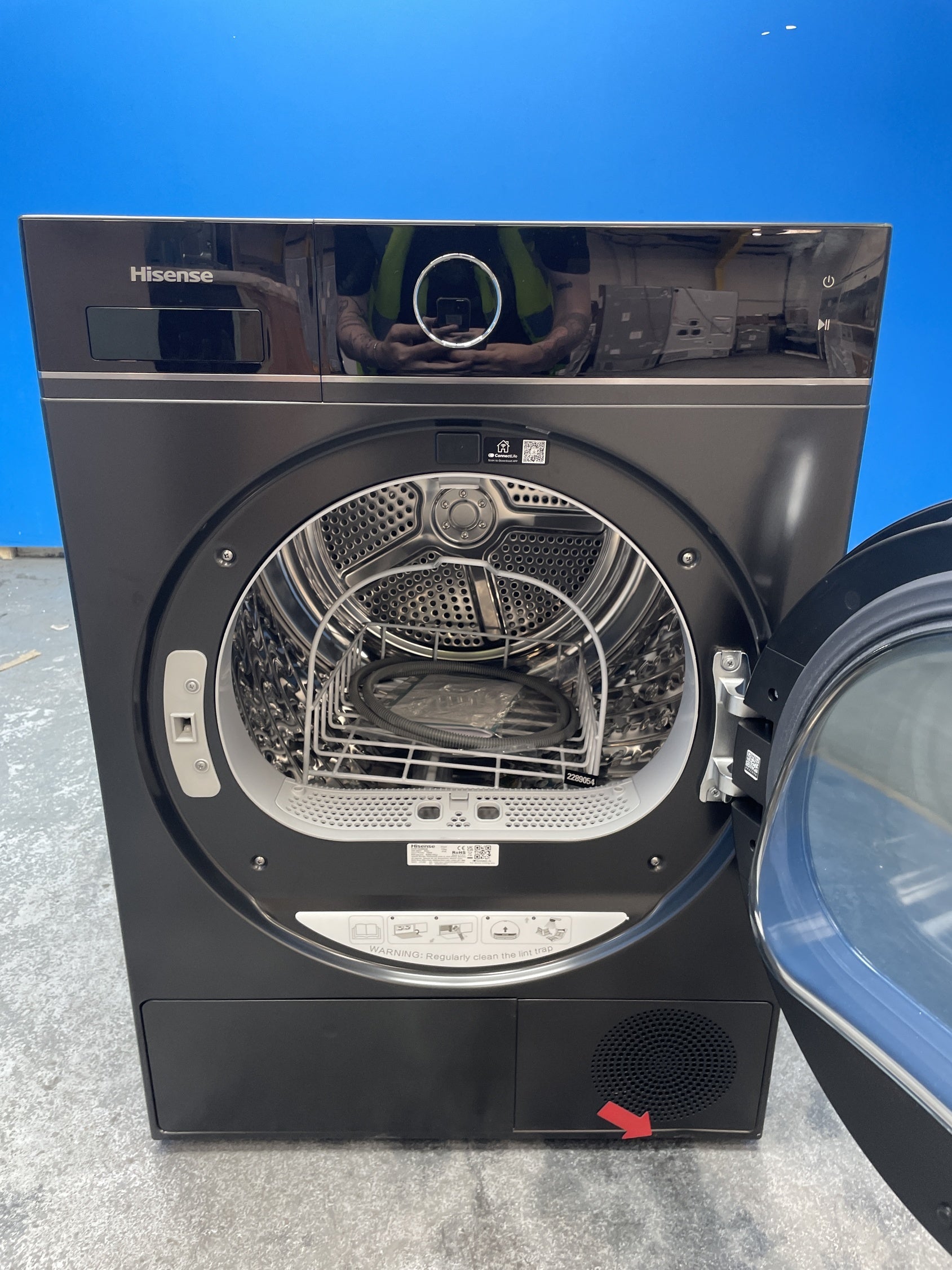 #GRC-158-024 - Hisense DH5I104BBAB 5i Series 10kg Heat Pump Tumble Dryer