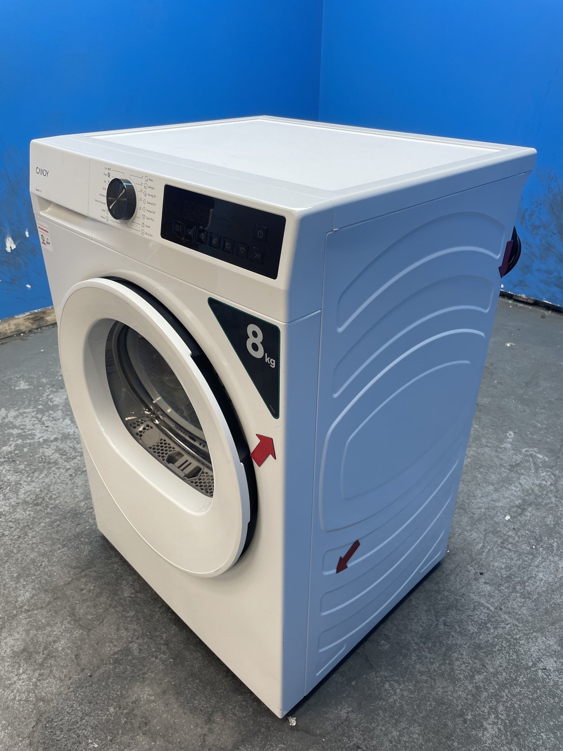 #GRC-159-982 - Candy GDL 8N1-80 Quick Pro 8kg Heat Pump Tumble Dryer