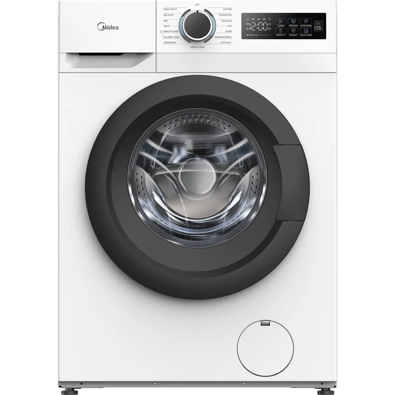 Midea MF110W80BA10/W 8kg 1400rpm Washing Machine – Renew 2 U