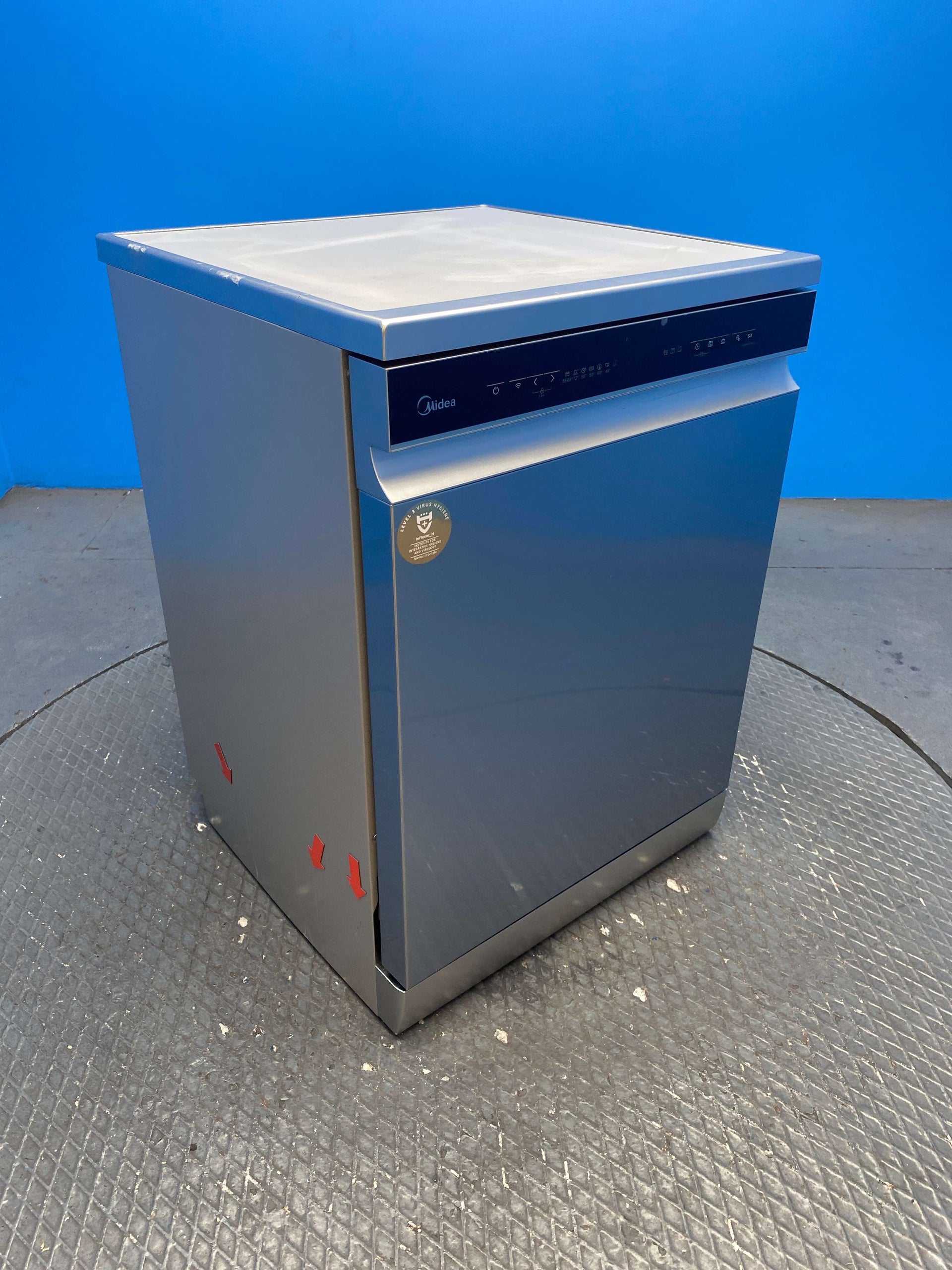 Midea MDWEF1433DSS Full Size 14 Place Dishwasher