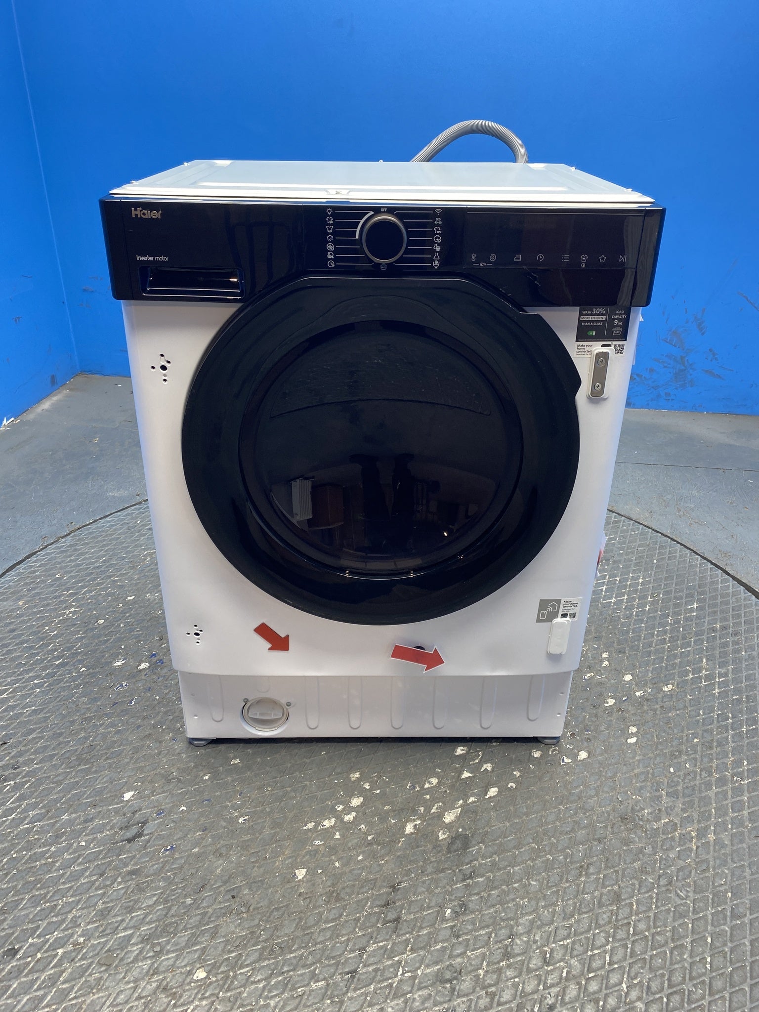 Haier BHA6S69M6DB9J80 Series 6 Integrated 9kg 1600rpm Washing Machine