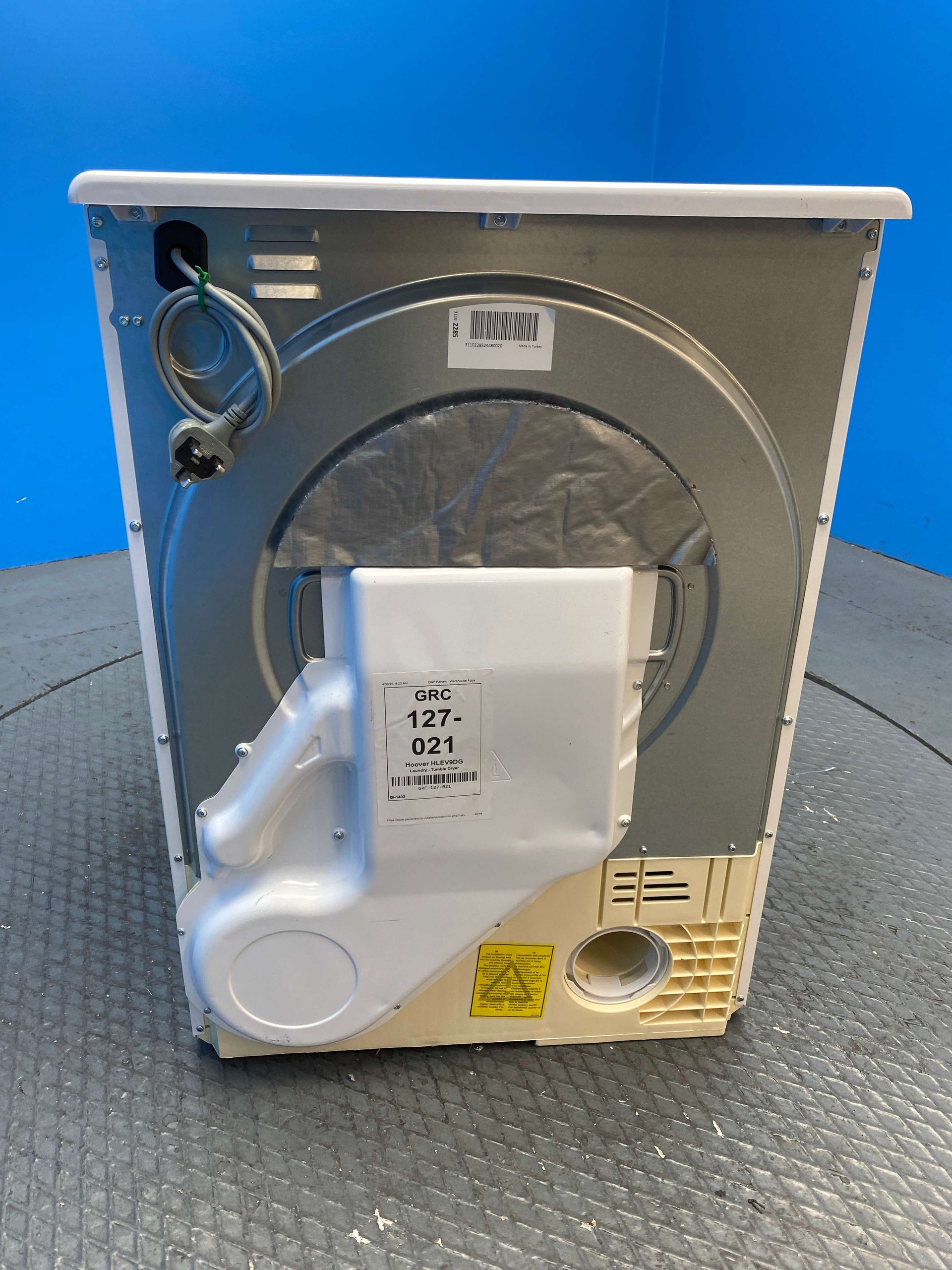 Hoover HLEV9DG 9kg Vented Tumble Dryer
