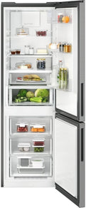 AEG 60/40 Frost Free 328L Fridge Freezer Silver D Rated