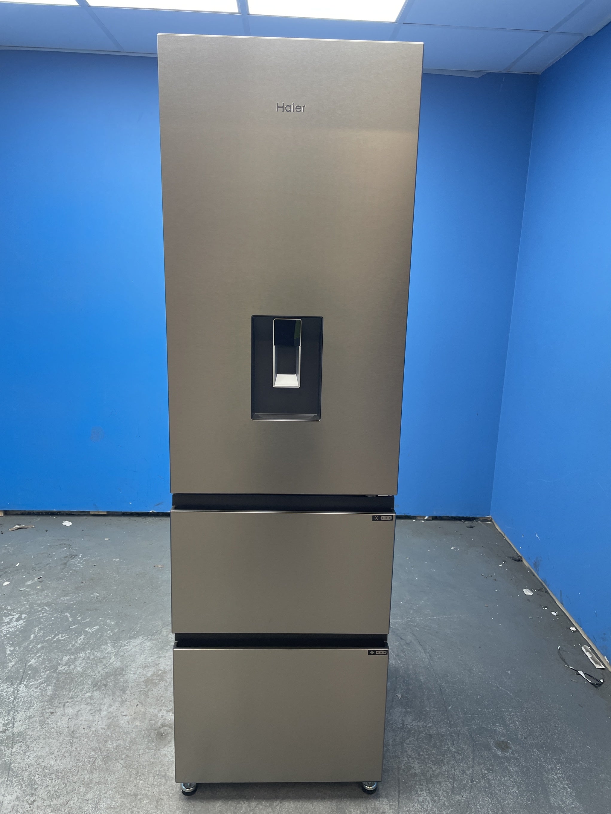 #GRC-159-617 - Haier 3D Combi Series 3 HTR3518EWMXK 60/40 Fridge Freezer