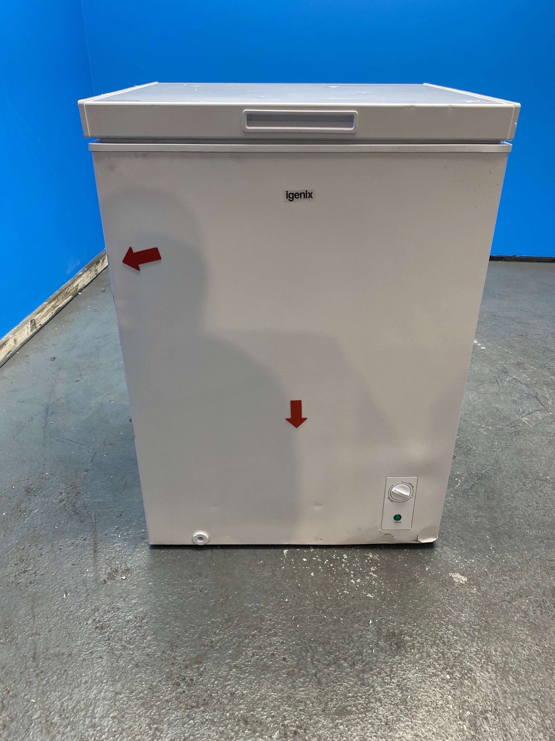 Igenix IGCF0150W 142 Litre Freestanding Chest Freezer