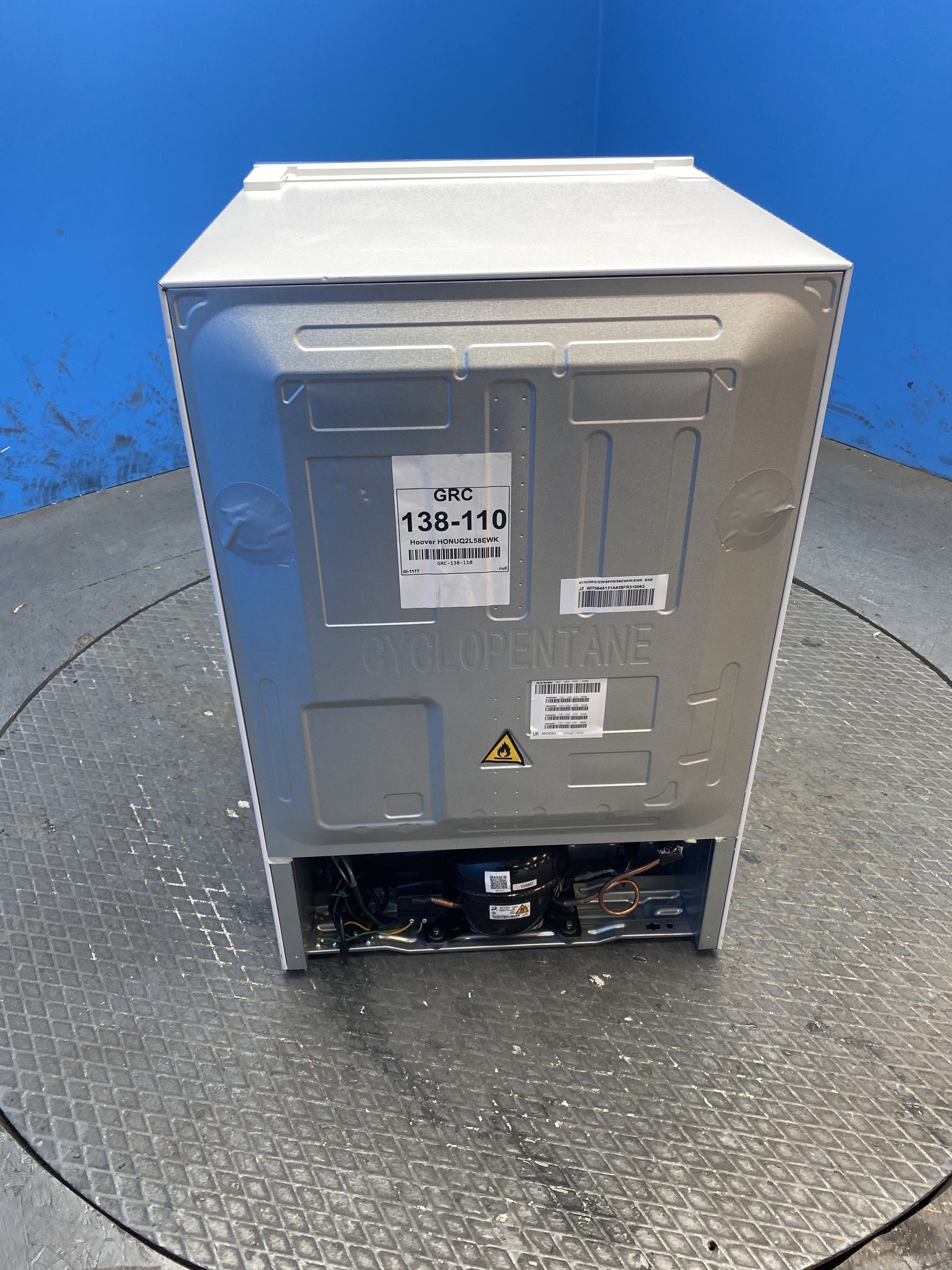 Hoover H-FREEZE 300 MINI HONUQ2L58EWK Under Counter Freezer