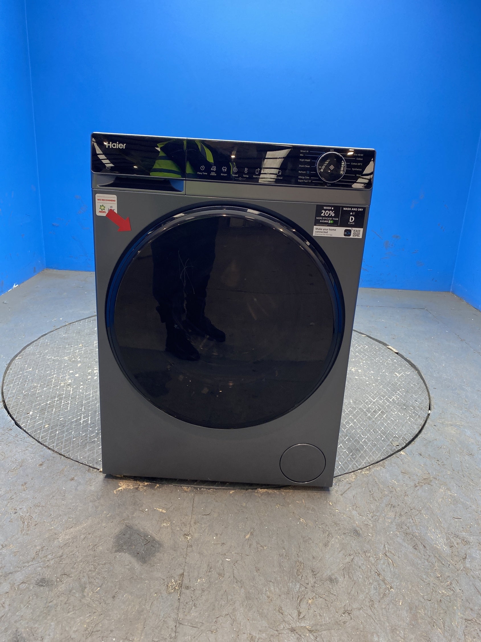 #GRC-145-070 - Haier HWD90-BP14357GTU1 9/5kg 1400rpm Washer Dryer