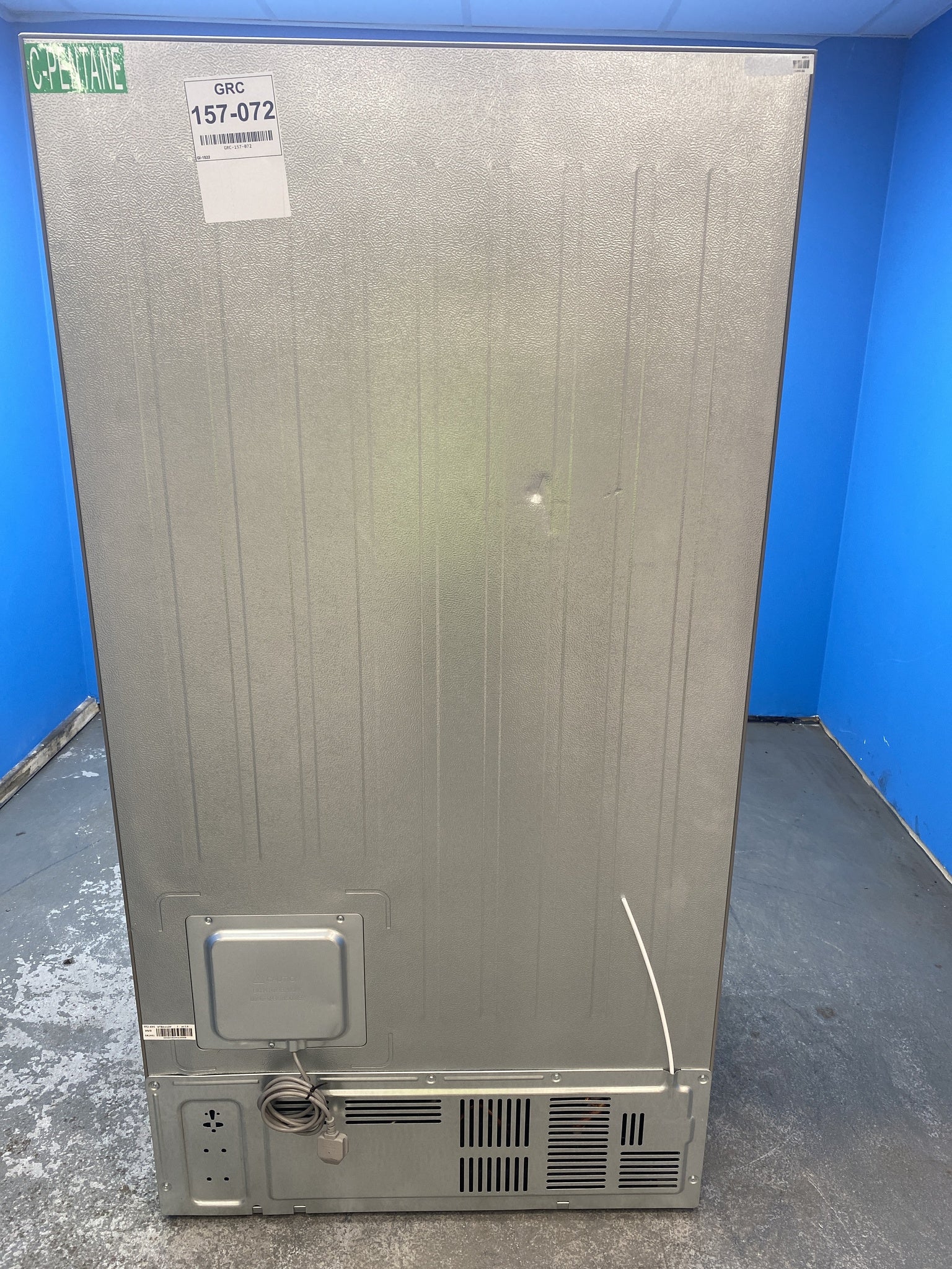 #GRC-157-072 - Hoover HOSR5918EIXK American Style 513 Litre Fridge Freezer