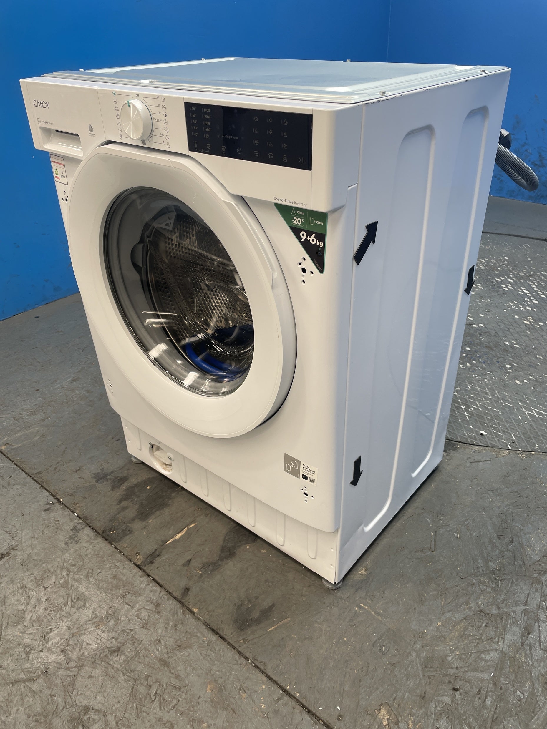 #GRC-155-240 - Candy BC4S496M6D8-80 Built-In 9/6kg 1400rpm Washer Dryer