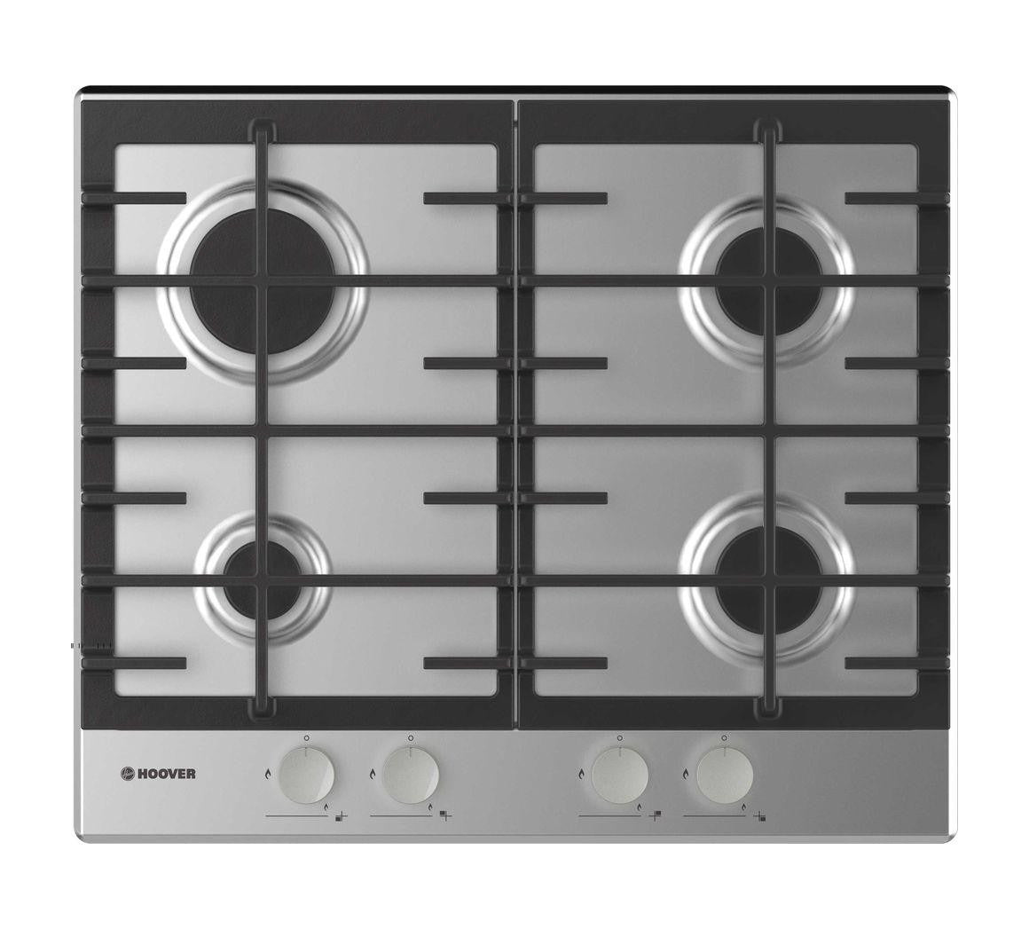 Hoover HHG6BRMX H-HOB 300 60cm Built-in 4 Burner Gas Hob – Renew 2 U