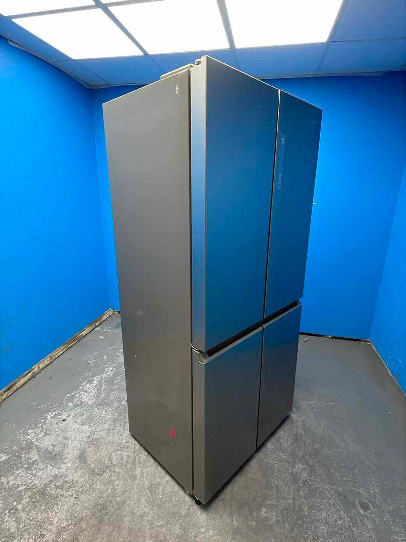 #GRC-160-647 - Haier HCR7818DNMM Cube 83 Total No Frost American Fridge Freezer