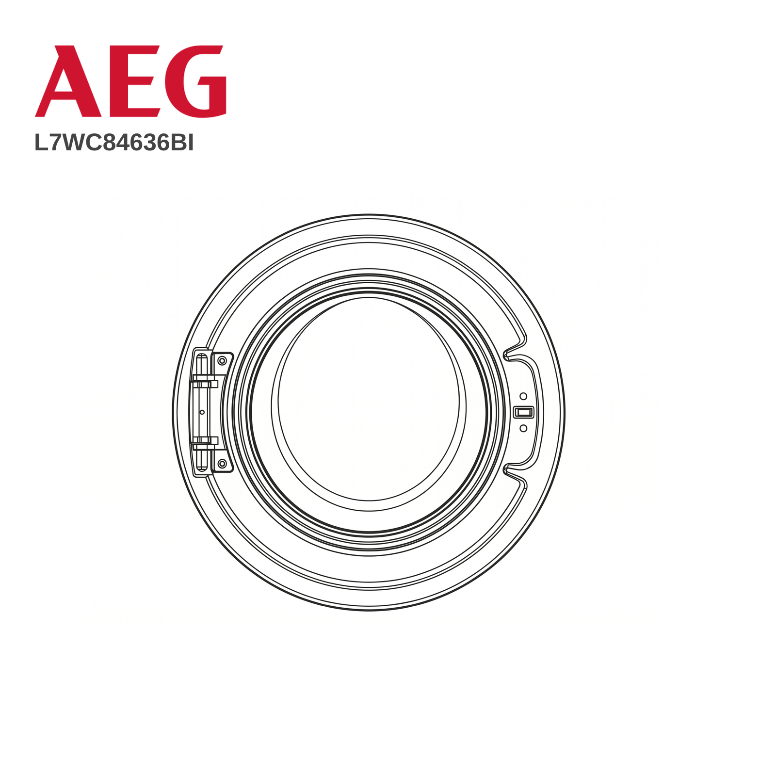 AEG L7WC84636BI Laundry Door - Renew 2 U