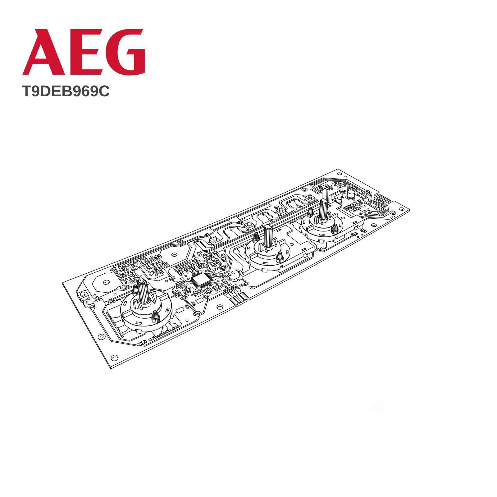 AEG T9DEB969C Washing Machine PCB - Renew 2 U