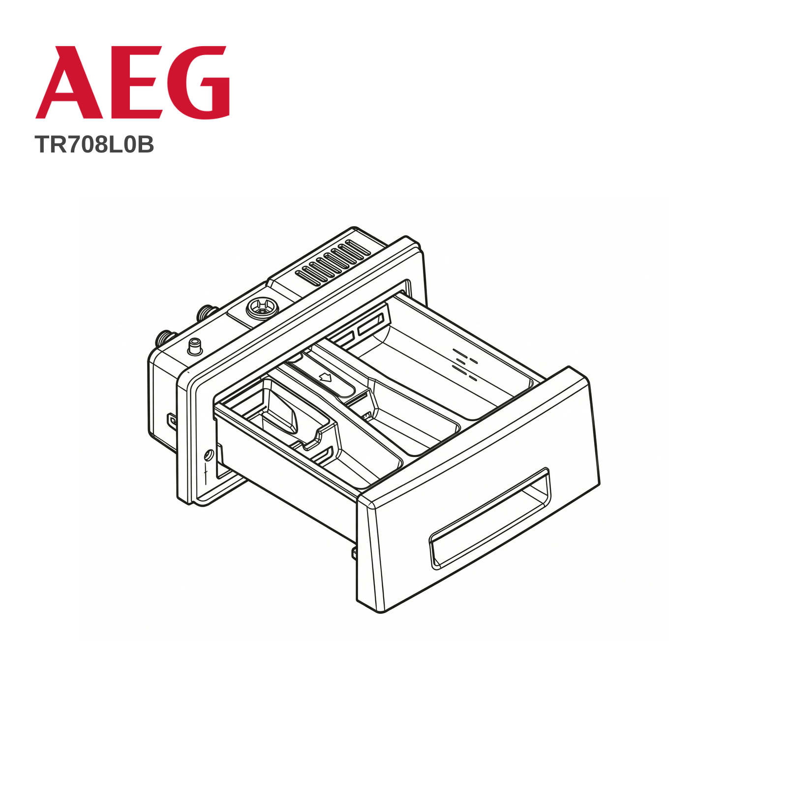 AEG TR708L0B Dispenser Drawer - Renew 2 U