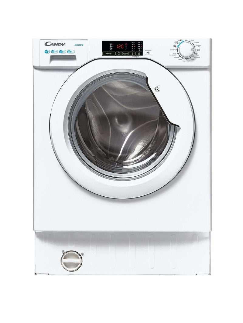 Candy CBW49D1W4 Integrated 9kg 1400 Spin Washing Machine - Renew 2 U