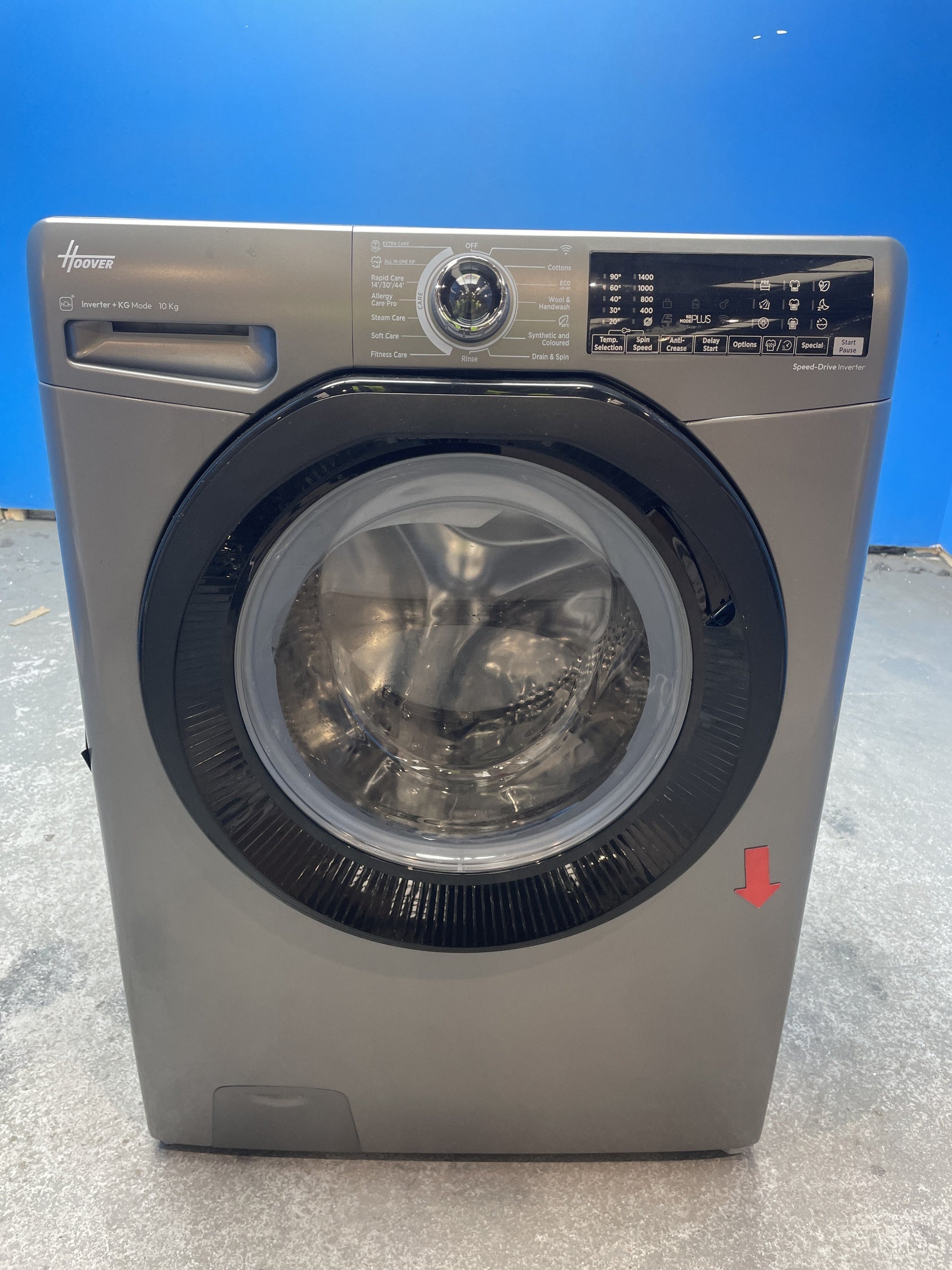 #GRC-158-352 - Hoover H3B13WPS4106TAMBR 10kg 1400 Spin Washing Machine