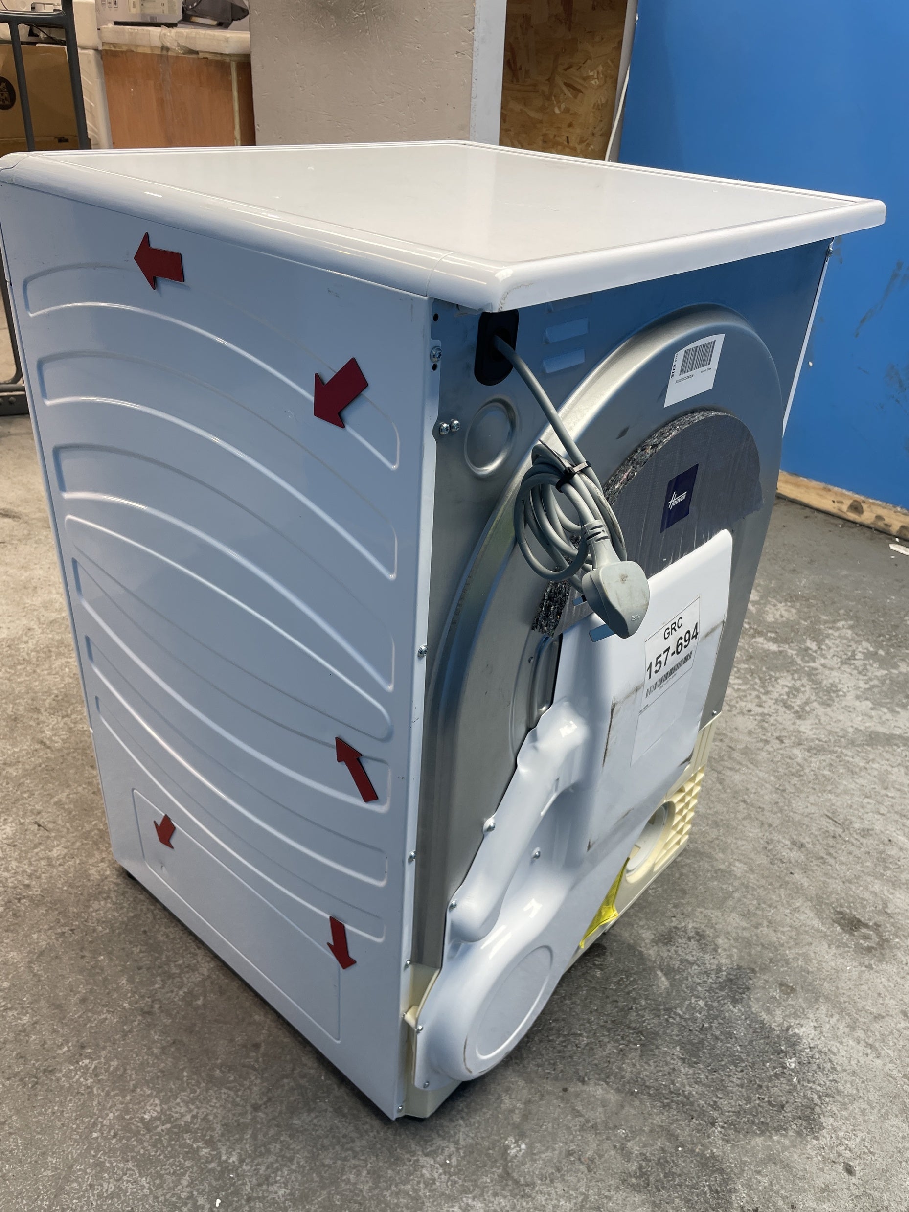 #GRC-157-694 - Hoover H-DRY 300 HLE V9LF-80 9kg Vented Tumble Dryer