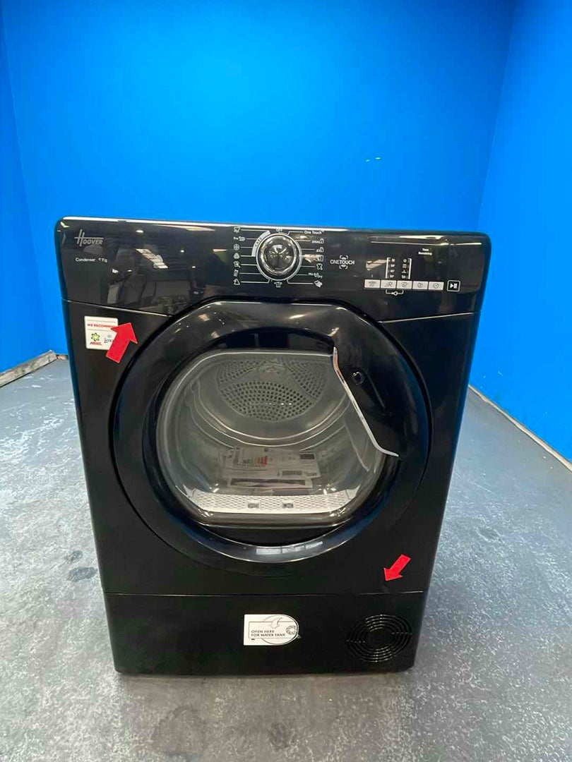 #GRC-160-410 - Hoover H-DRY 300 HLE C9DGB 9kg Condenser Tumble Dryer