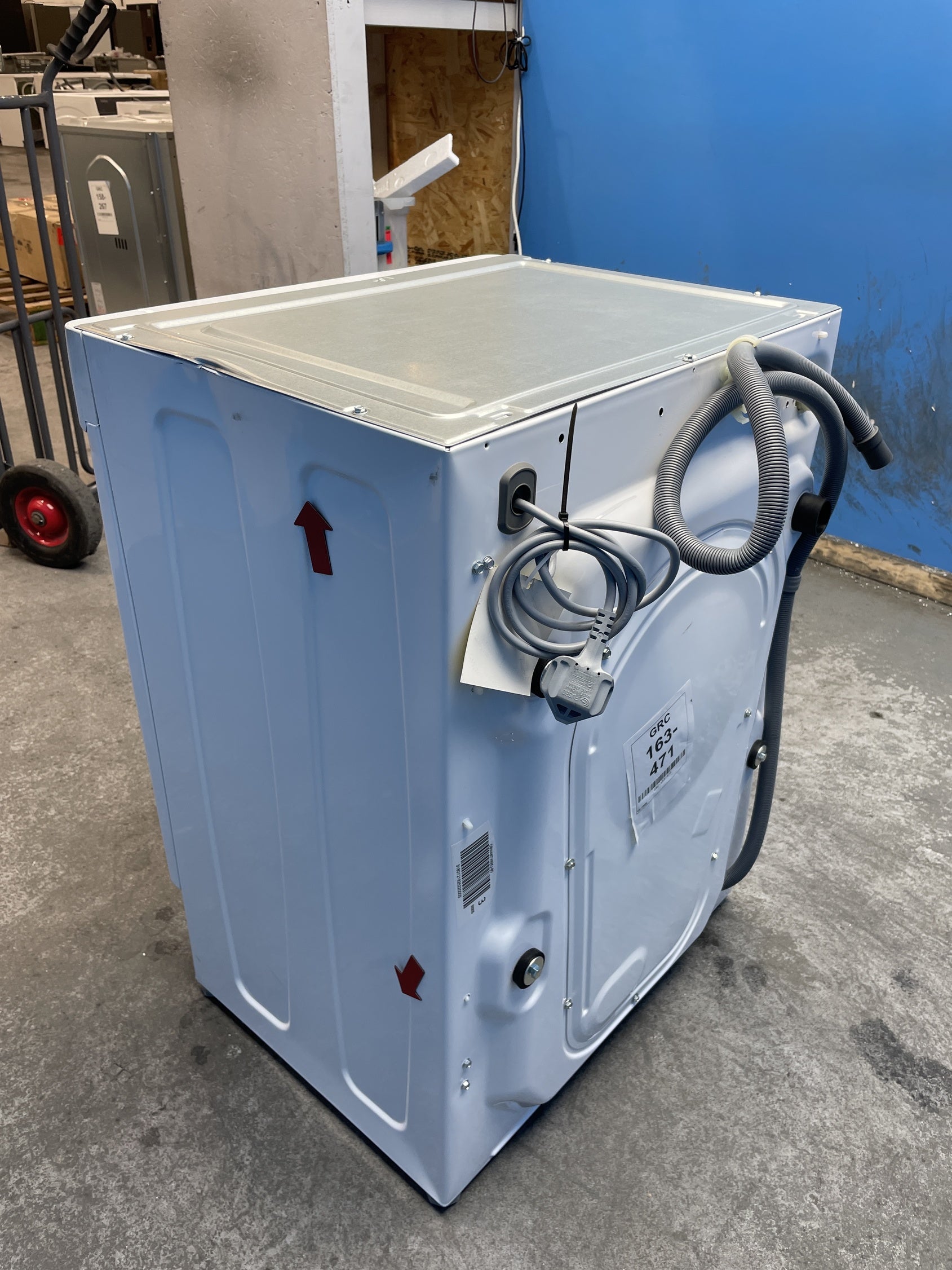 #GRC-163-471 - Candy 8kg 1400rpm Integrated Washing Machine – Inverter Motor, White