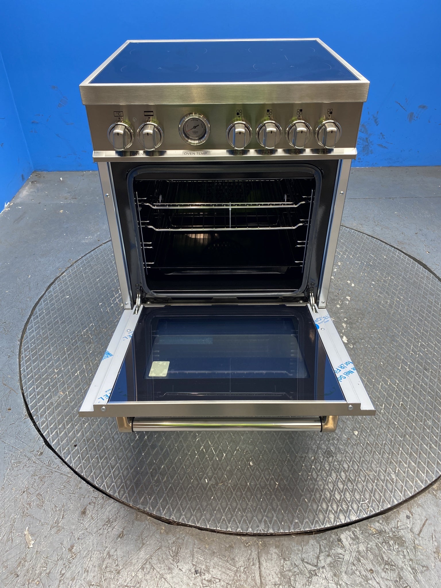 Bertazzoni 60cm Induction Range Cooker – Stainless Steel