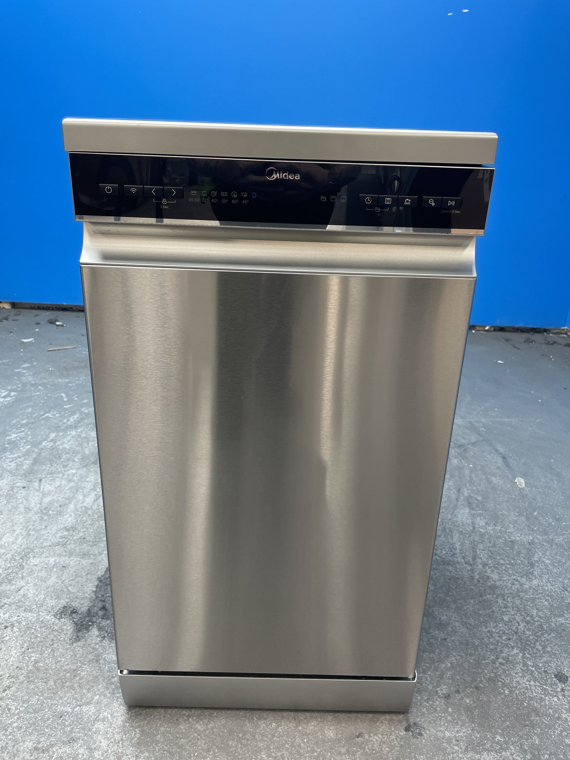 #GRC-158-780 - Midea MDWEF1034D(SS) Slimline 10 Place Setting Dishwasher