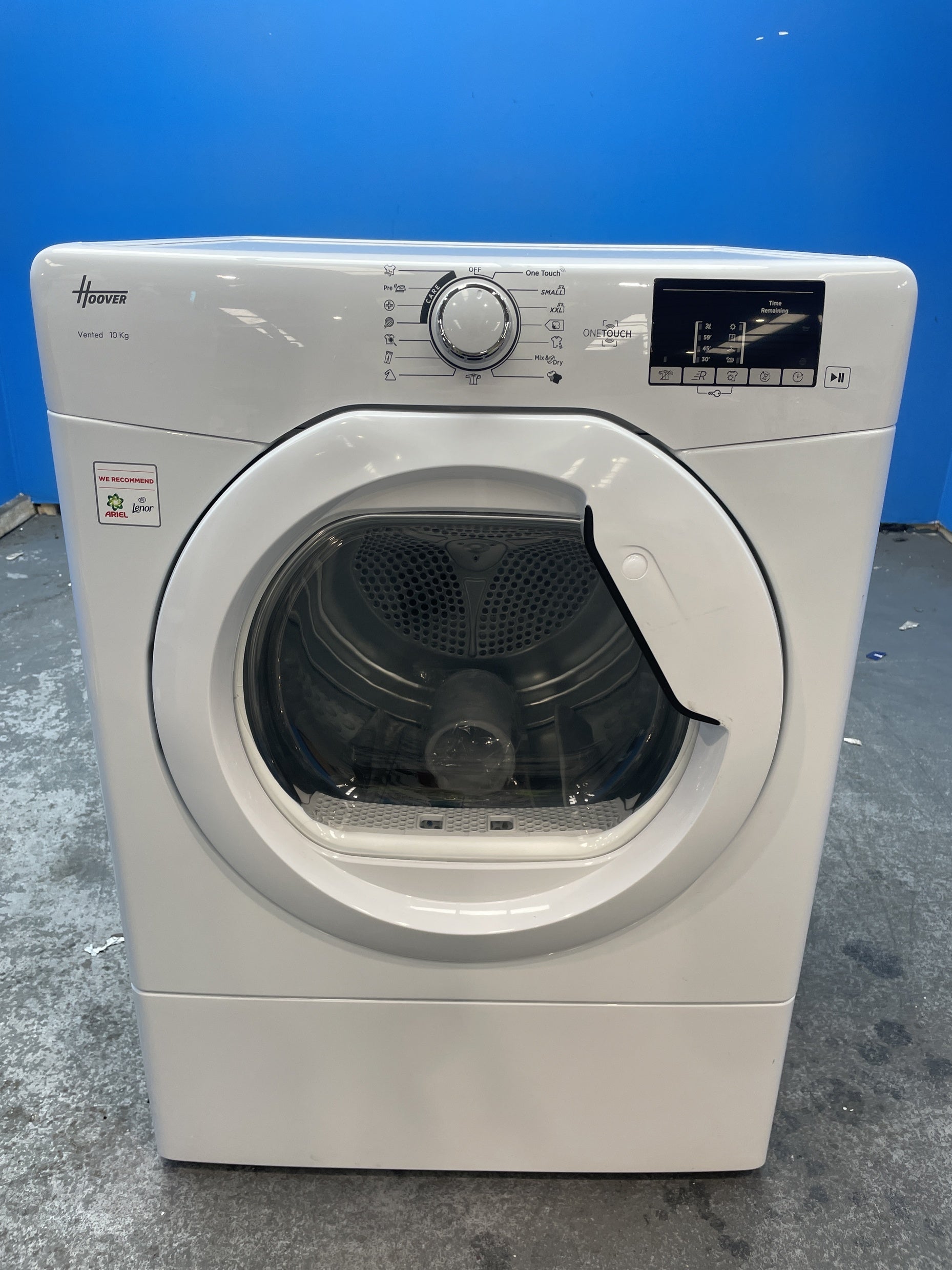 #GRC-158-989 - Hoover HLE V10DG-80 10kg Vented Tumble Dryer