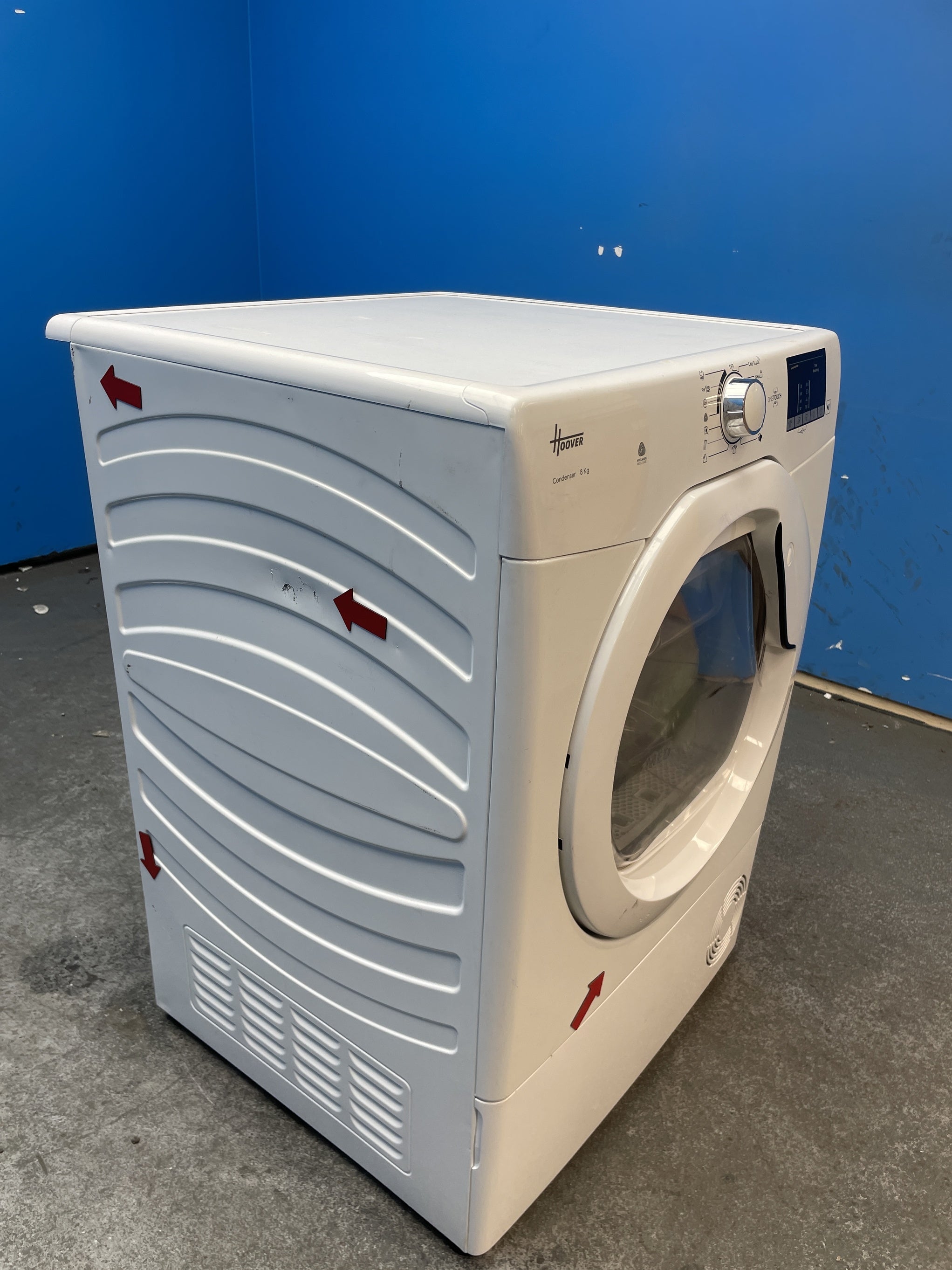 #GRC-156-755 - Hoover HLEC8DE 8kg Condenser Tumble Dryer