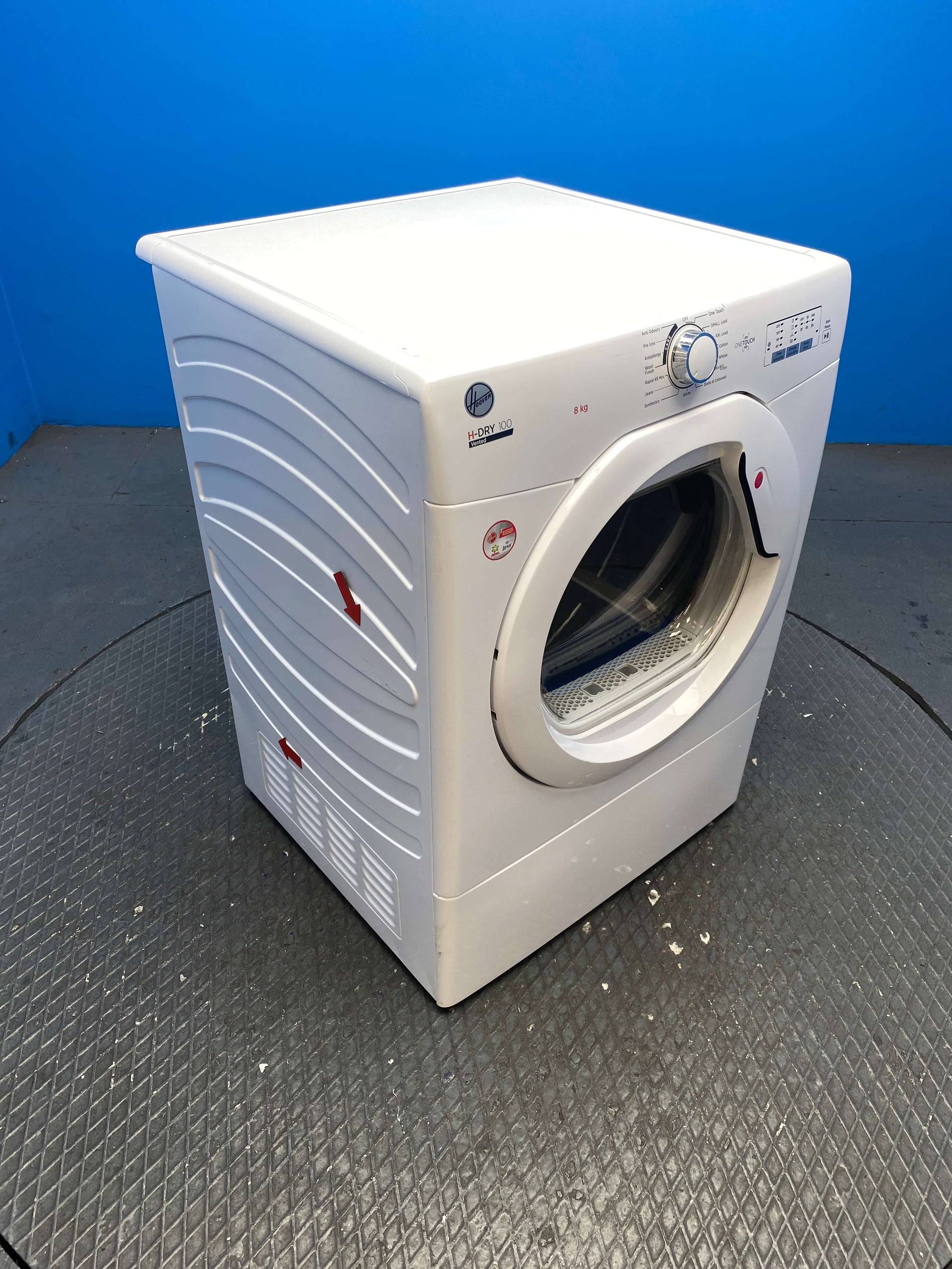 Hoover HLEV8LG 8kg Vented Tumble Dryer