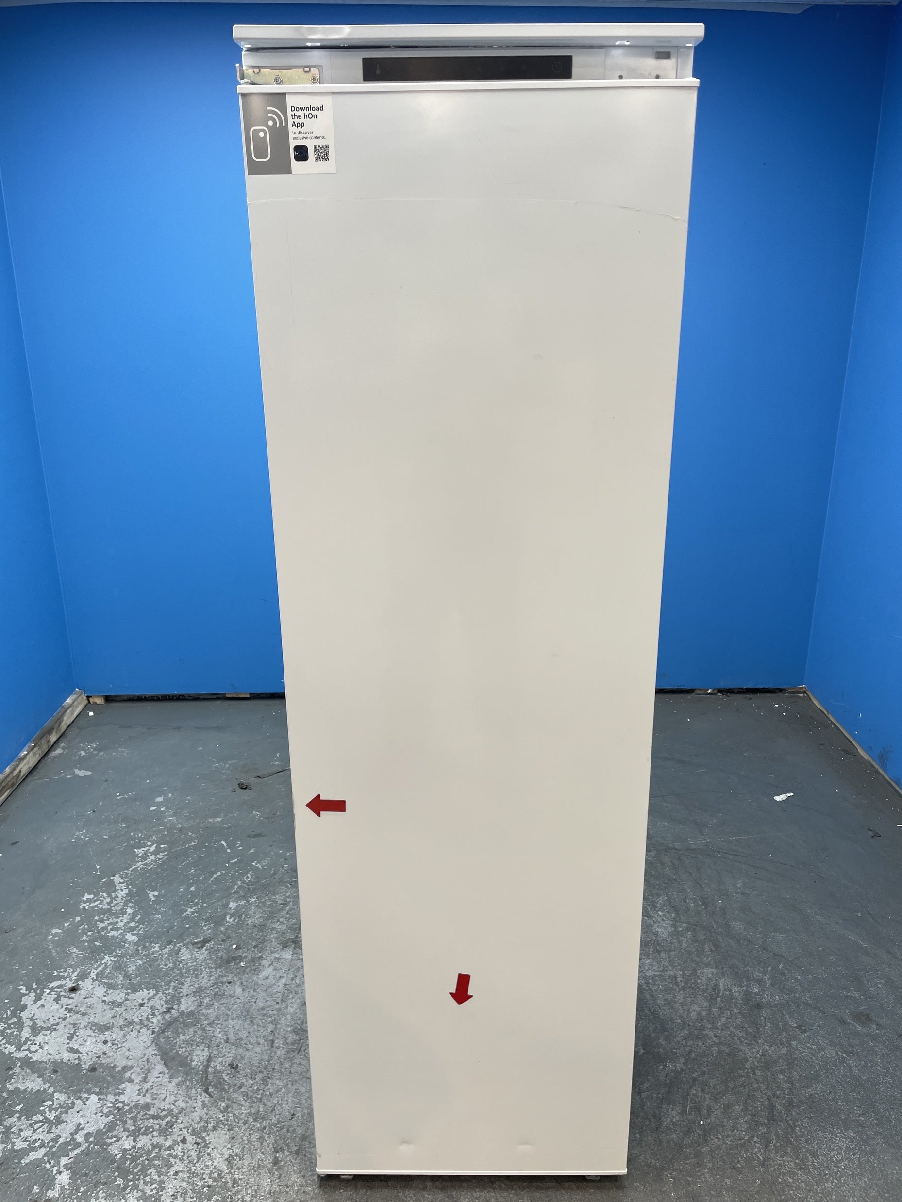 #GRC-156-102 - Haier HFE 172 NF UK Integrated Upright 200 Litre Freezer