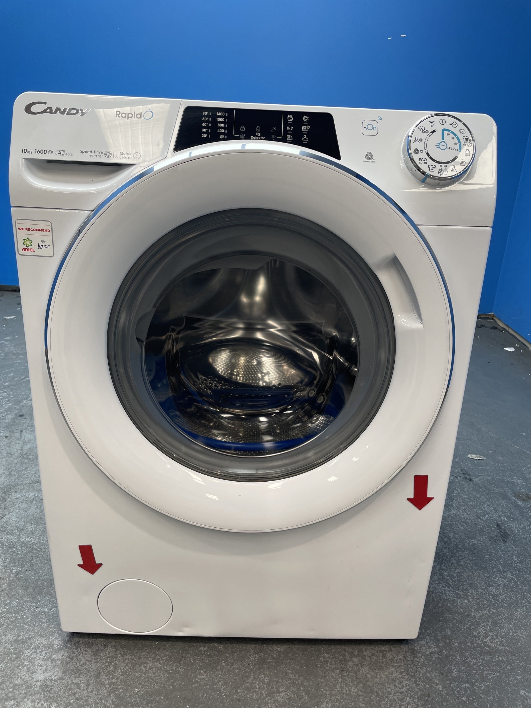 #GRC-142-692 - Candy RapidÓ RO16106DWMC7 10kg 1600 Spin Washing Machinez