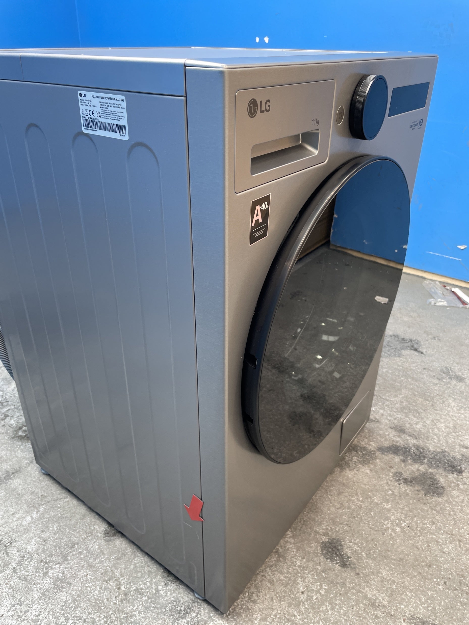 #GRC-157-833 - LG F4X7011TSB 11kg 1400rpm AI Direct Drive Washing Machine