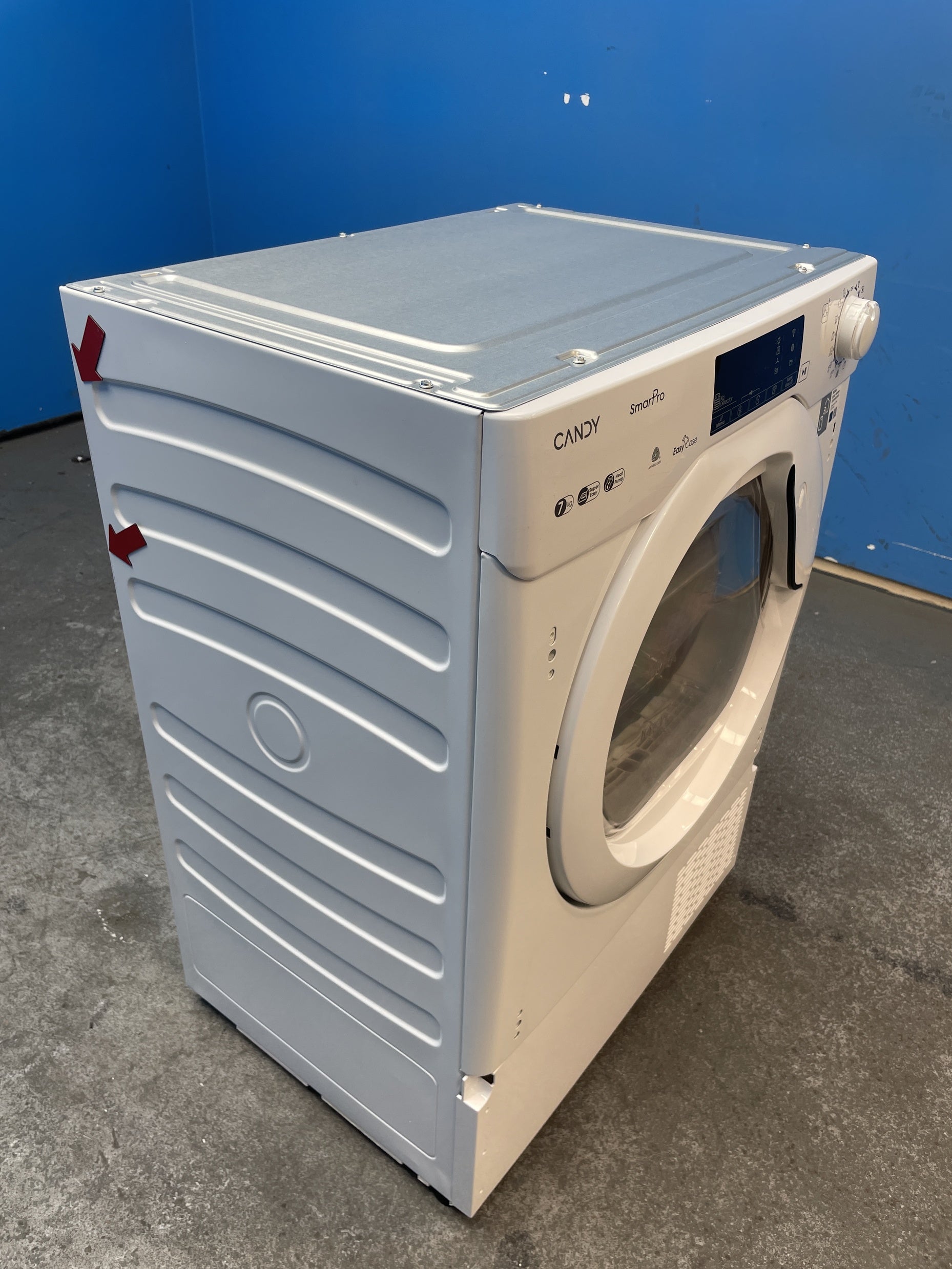 #GRC-160-007 - Candy BCTD H7A1TE-80 7kg Built In Heat Pump Tumble Dryer