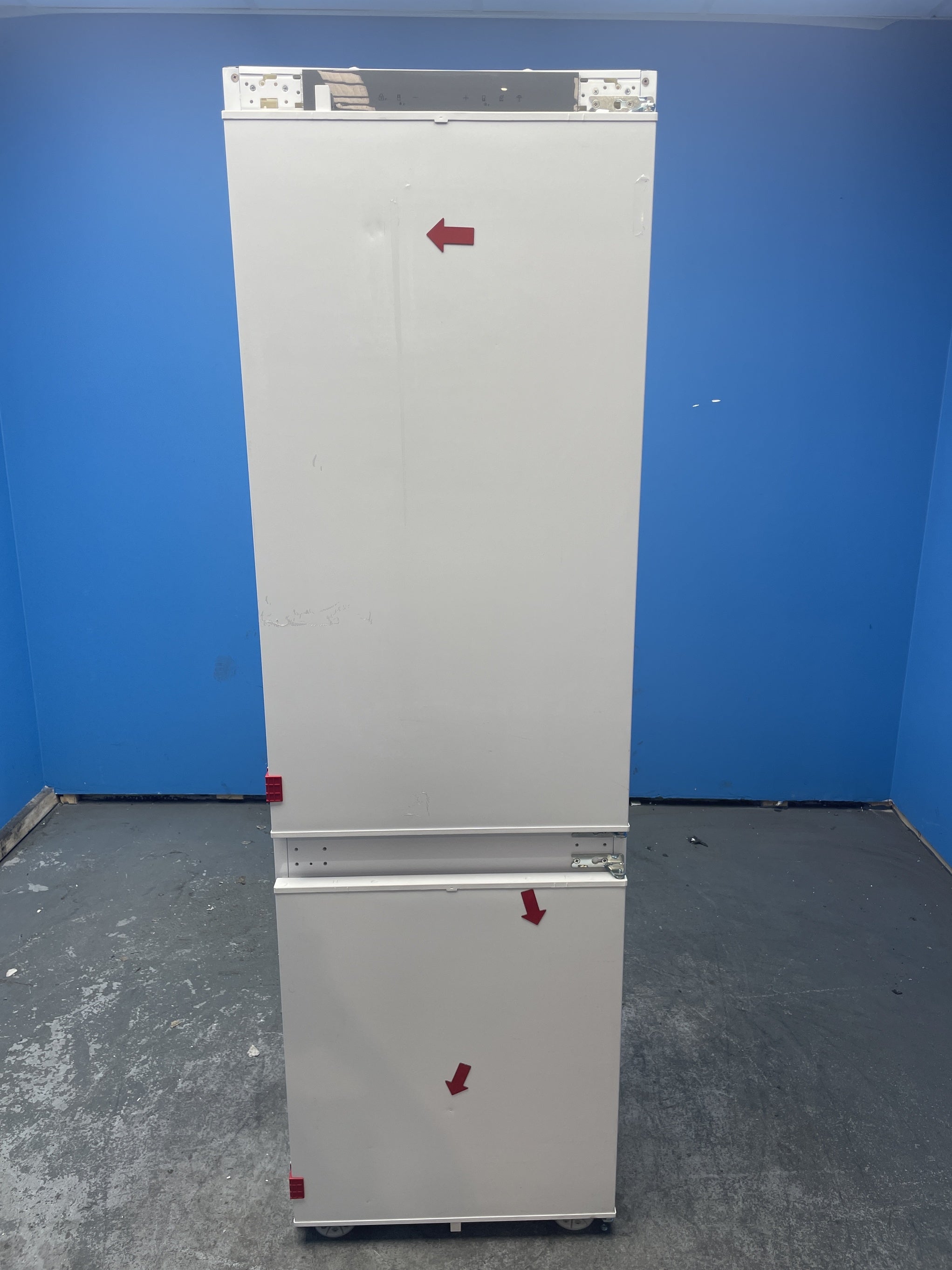 #GRC-159-060 - Hoover H-FRIDGE 400 HONBQT3518EK Built-In Total No Frost Fridge Freezer