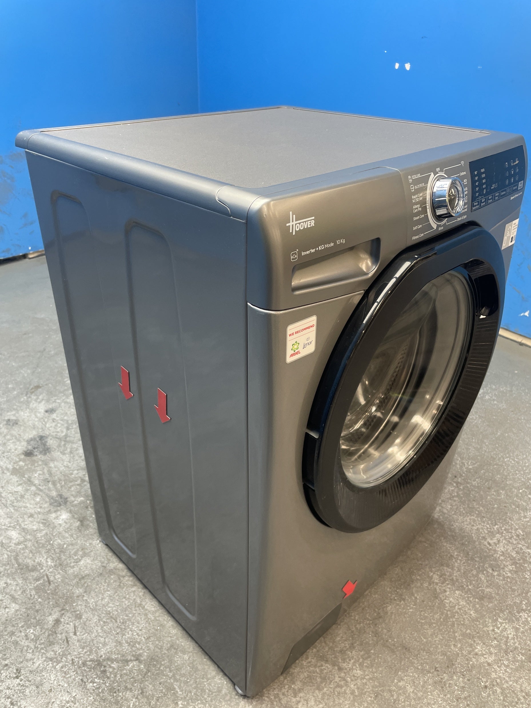 #GRC-160-212 - Hoover H3WPS6106TAMBR80 10kg 1600rpm Washing Machine