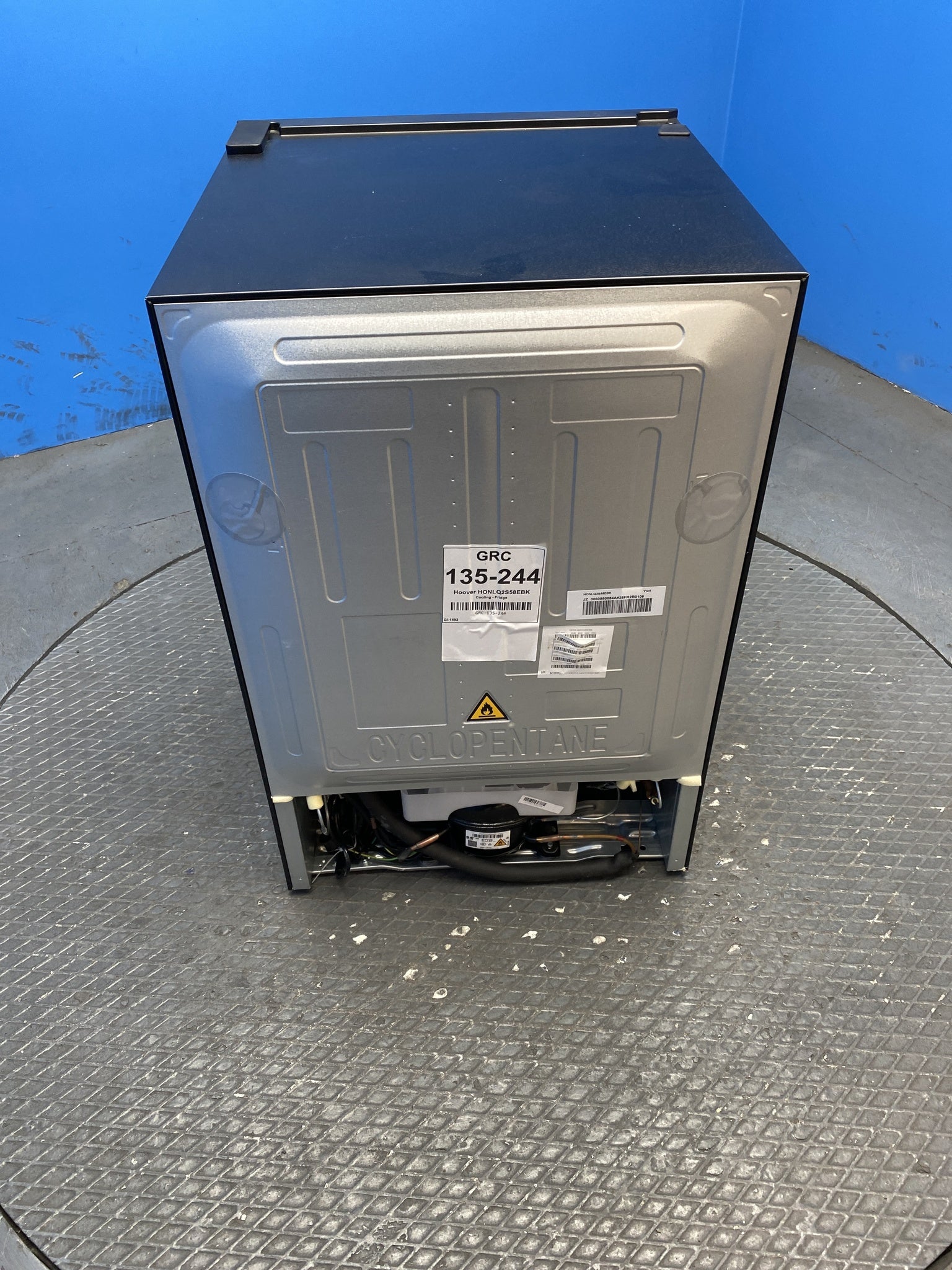 Hoover HONLQ2S58EBK H-FRIDGE 300 Mini Undercounter Fridge