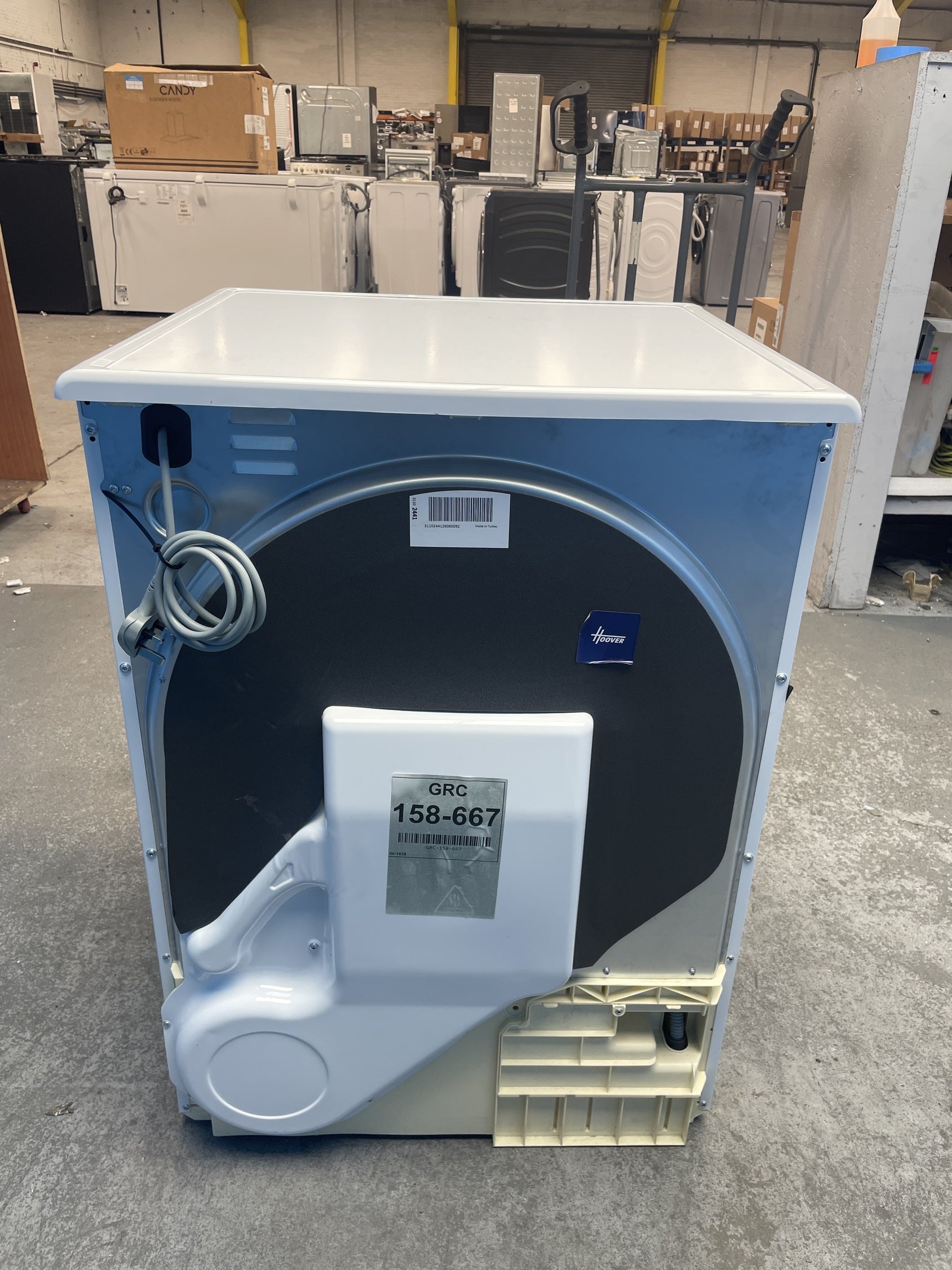 #GRC-158-667 - Hoover H-DRY 300 HLE C10DE-80 10kg Condenser Tumble Dryer