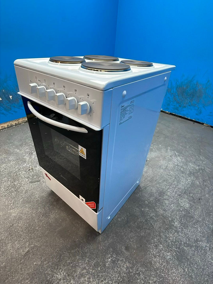 #GRC-162-428 - Midea MFO20DME4H109-WH 50cm Electric Cooker with Solid Plate Hob