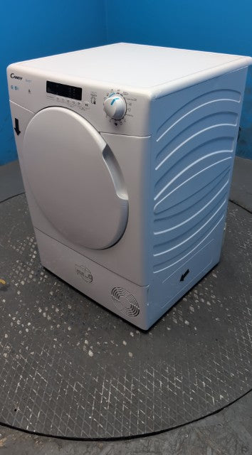 #GRC-162-835 - Candy Smart 9kg Condenser Tumble Dryer – WiFi Connected, White, G Energy Rating