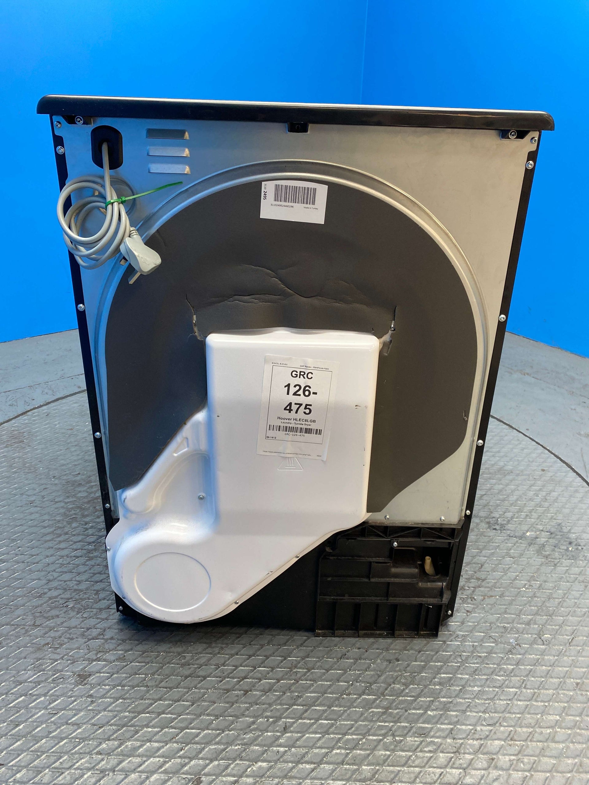 Hoover HLEC8LGB 8kg Condenser Tumble Dryer