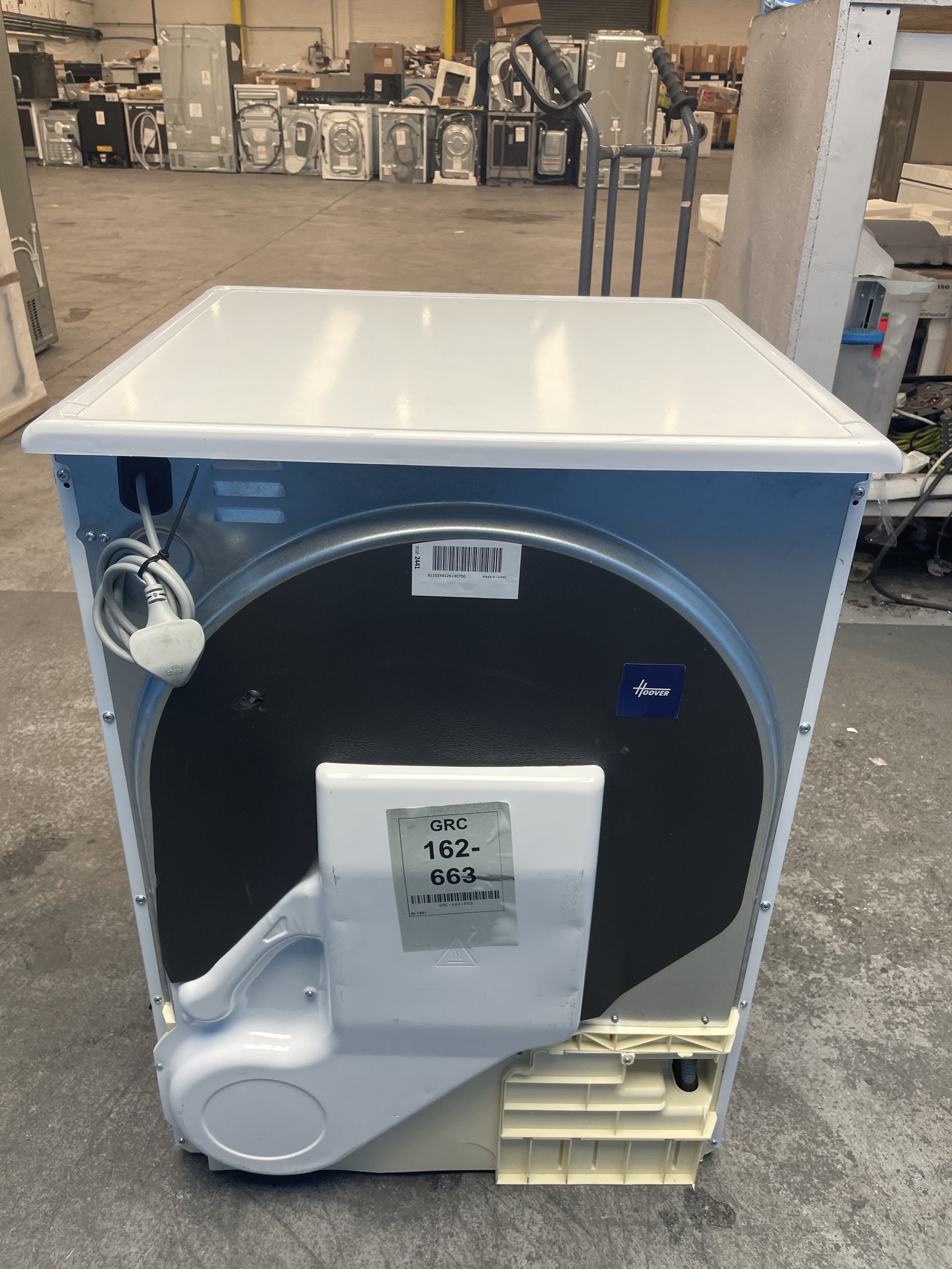 #GRC-162-663 - Hoover H-DRY 300 HLE C10DE-80 10kg Condenser Tumble Dryer