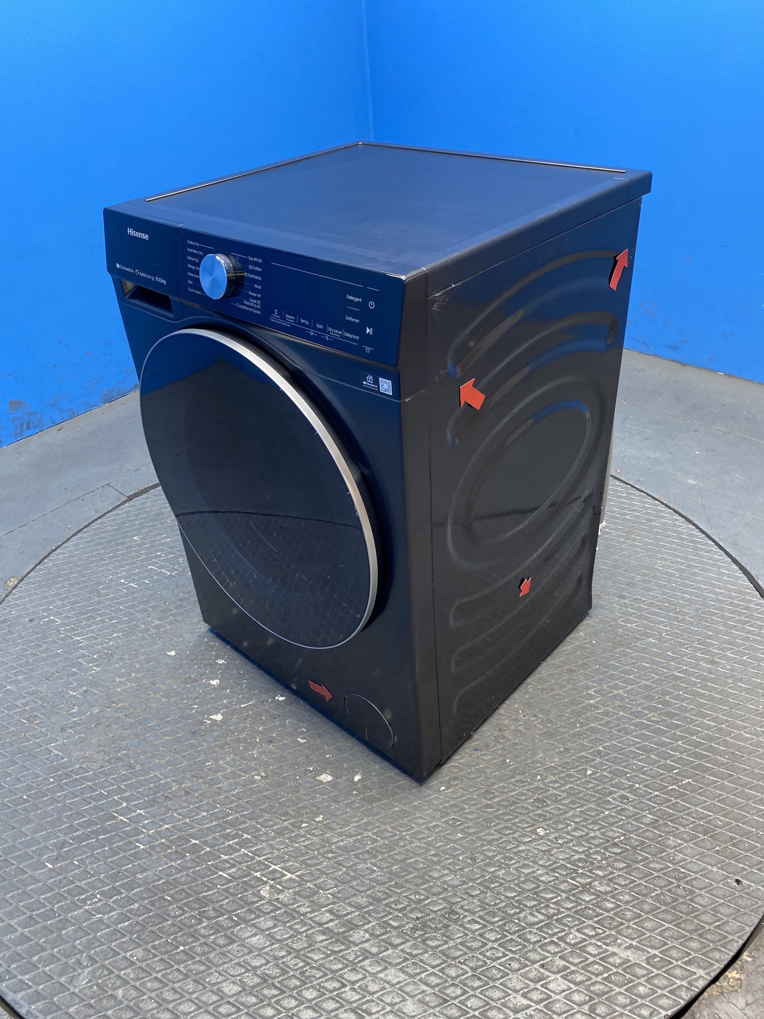 Hisense WD5S1045BB 10.5/6kg Washer Dryer with Auto Dose