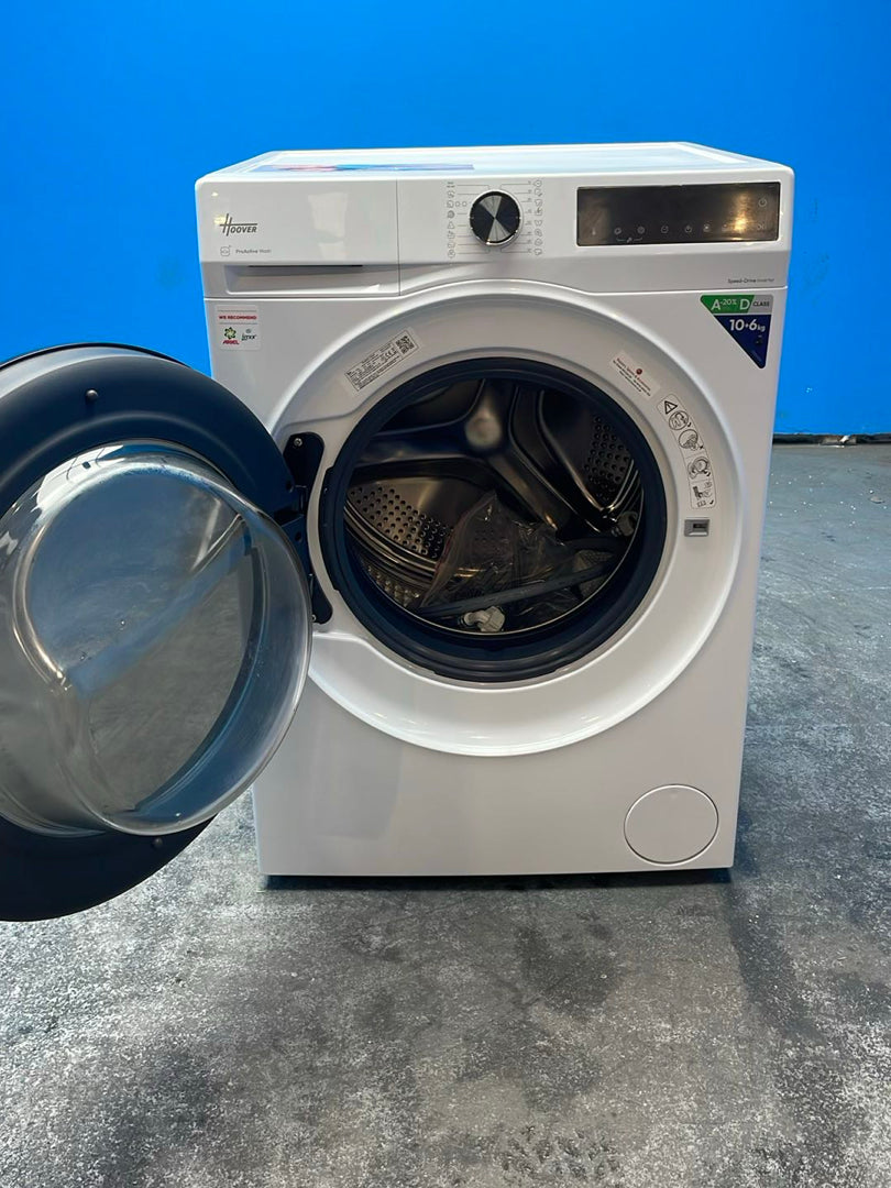 #GRC-162-134 - Hoover Washer Dryer – 10kg Wash, 6kg Dry, 1400rpm, WiFi Connected, White, Quick Wash