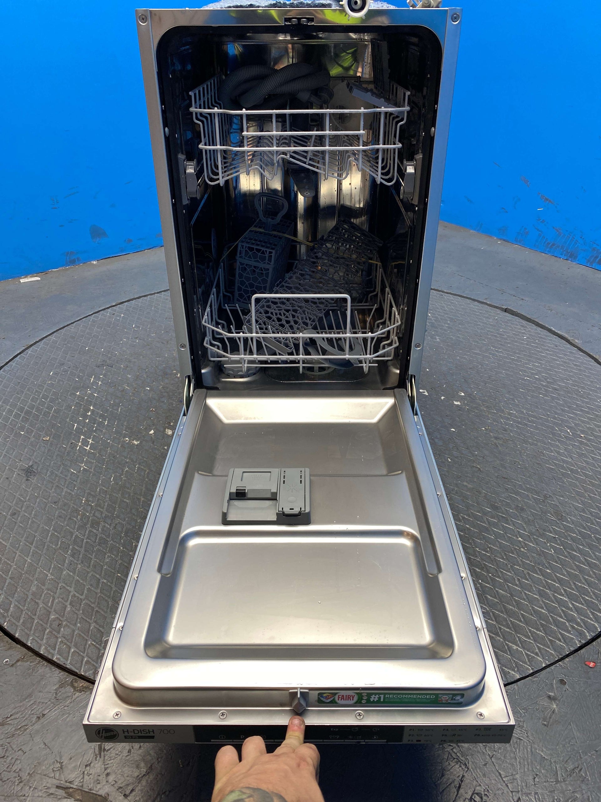 Hoover HDIH2T1047 Integrated Slimline 10 Place Setting Dishwasher