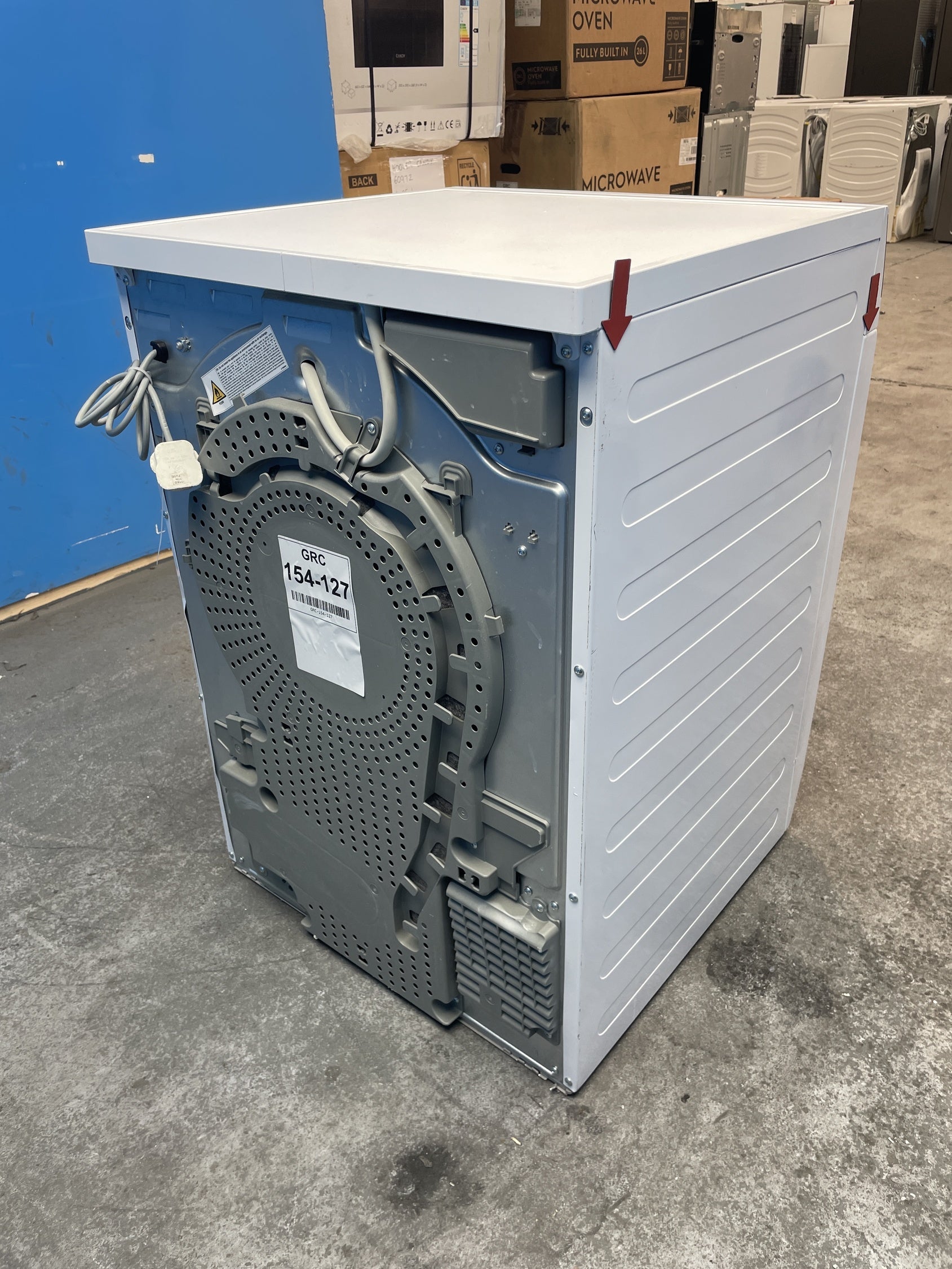 #GRC-154-127 - AEG TR948V4BC 8kg Heat Pump Tumble Dryer