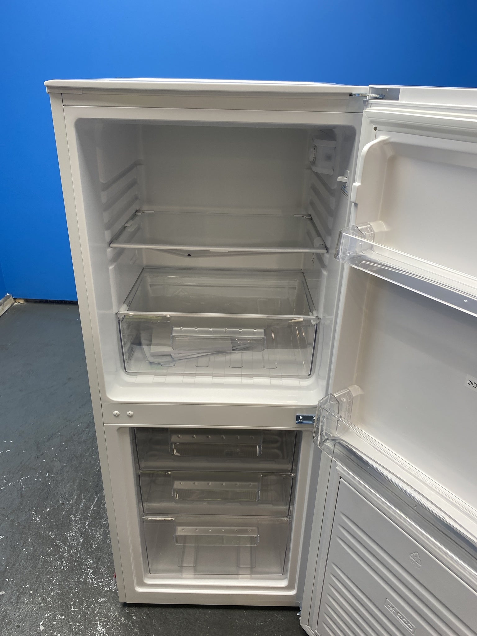 Candy CCH1S513EWK 185 Litre Combi Fridge Freezer